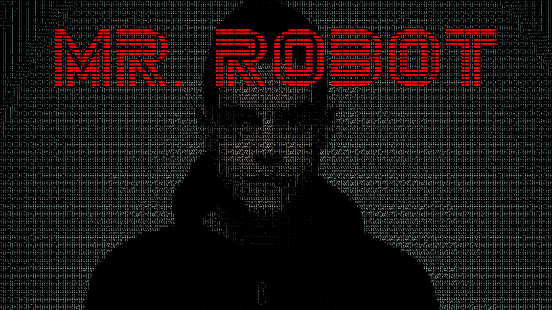 MR. ROBOT ASCII WALLPAPERS