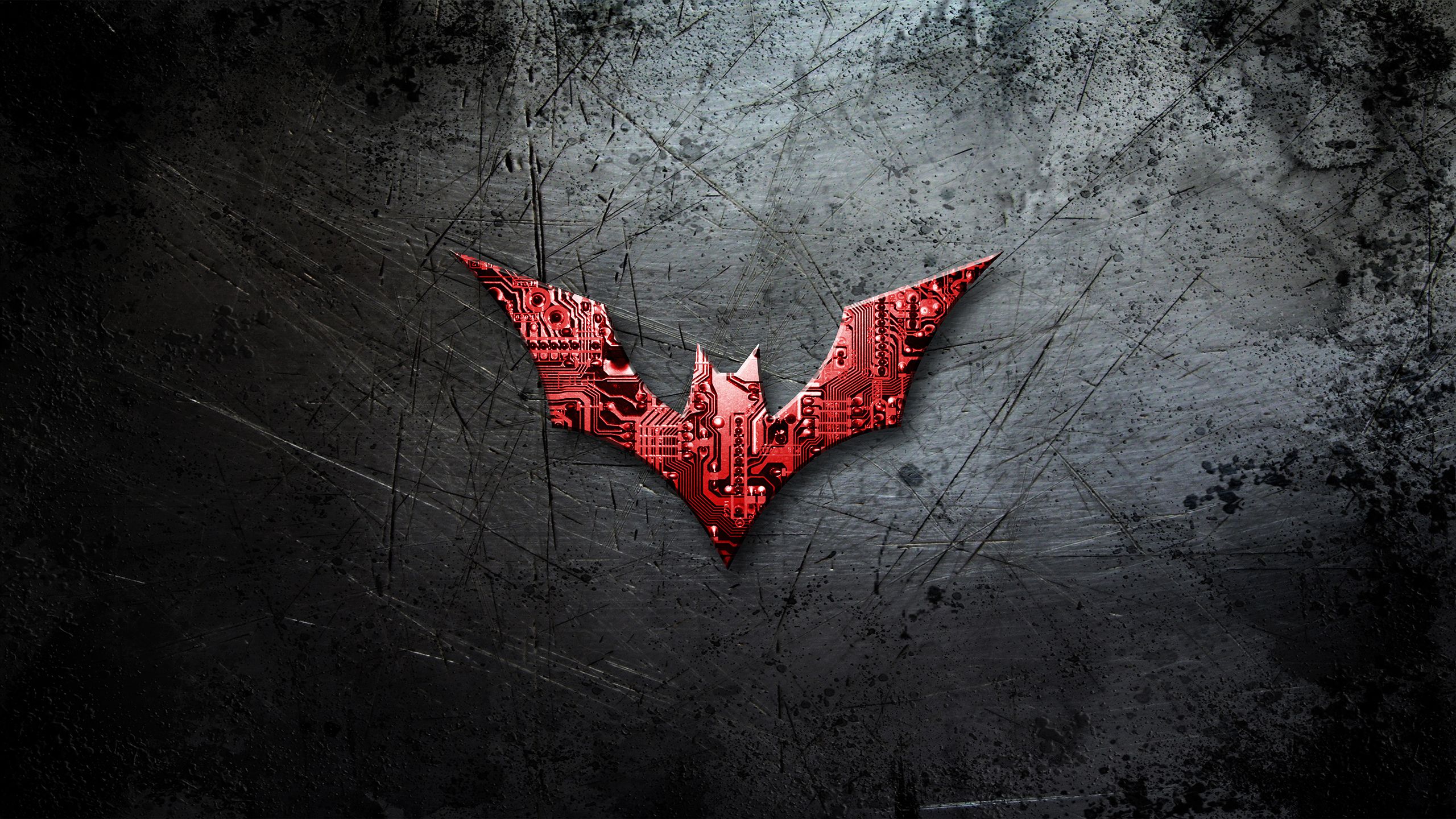 Wallpaper Batman Logo Emblem Batman beyond 2560x1440