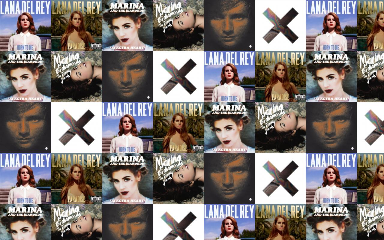 Lana Del Rey Born To Die Paradise Marina Wallpaper « Tiled Desktop Wallpaper