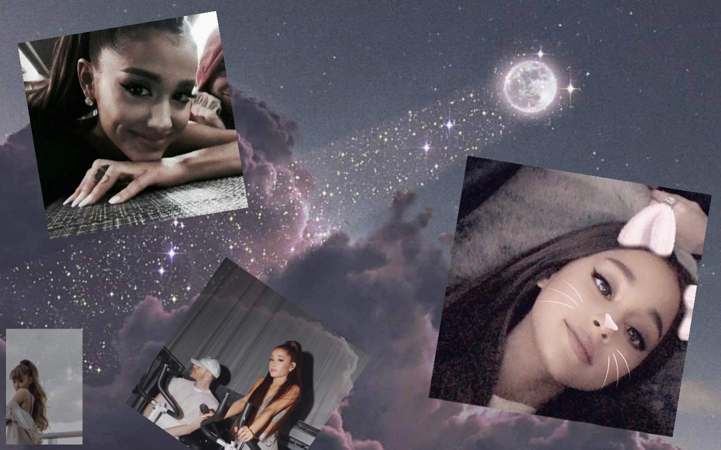 Ariana Grande Space Wallpaper Grande Songs