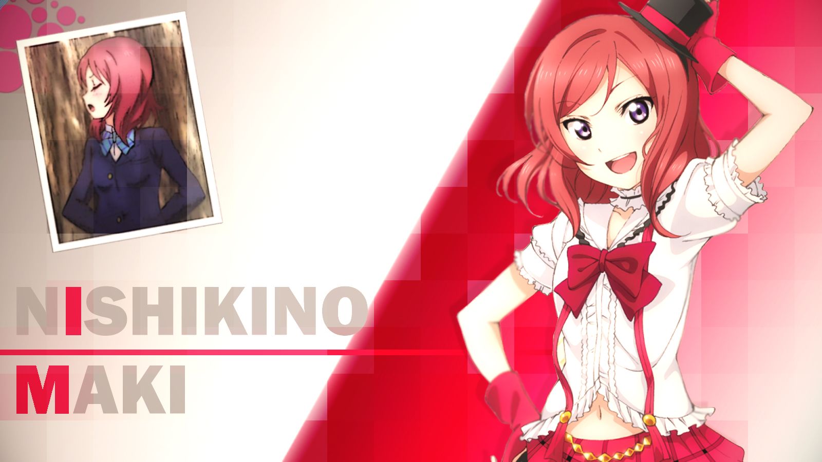 nishikino maki wallpaper Nishikino Wallpaper