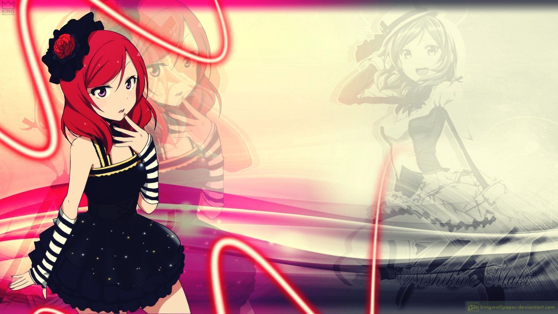 nishikino maki wallpaper Nishikino Wallpaper