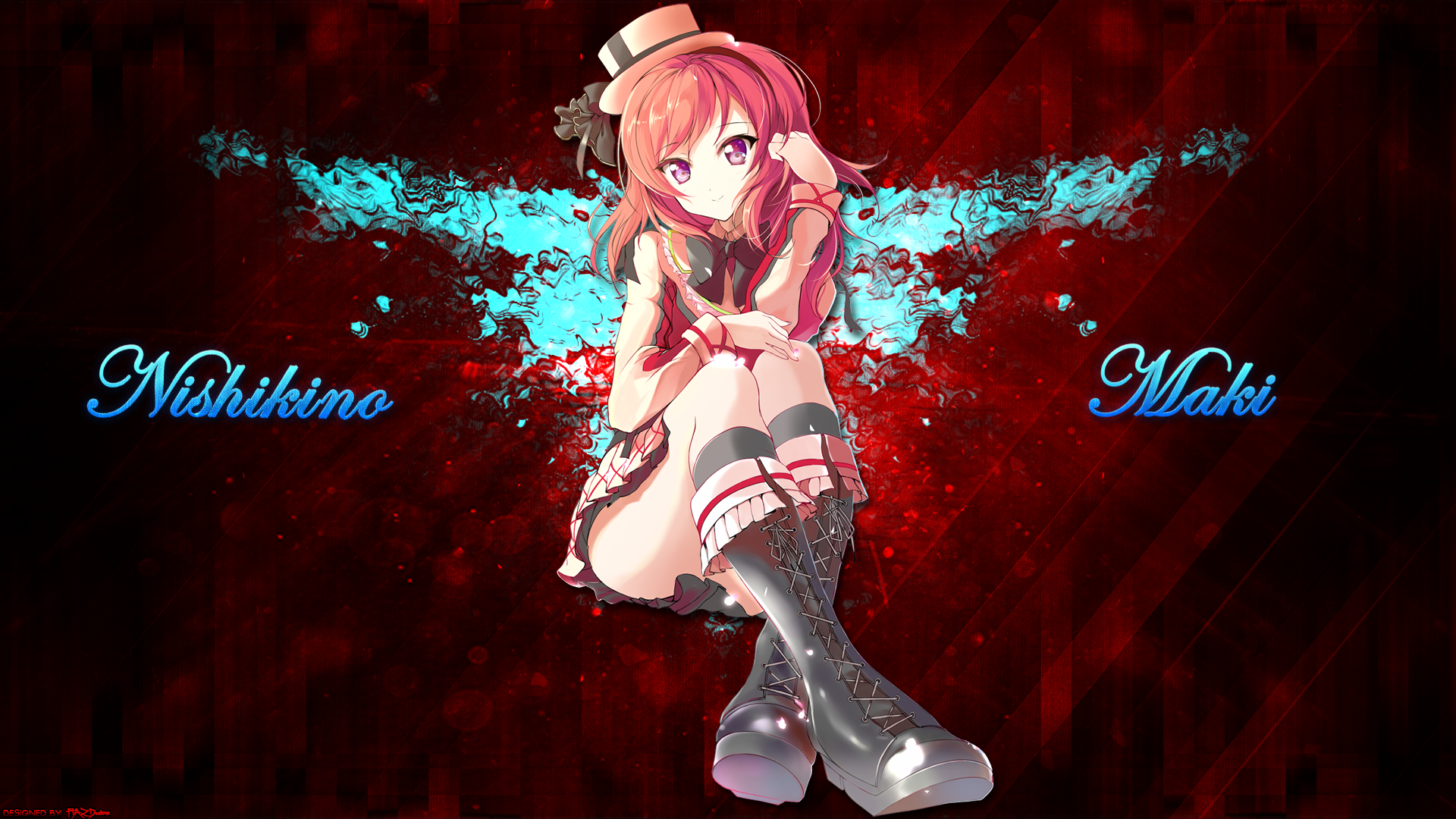 Love Live! School Idol Project Maki Wallpaper