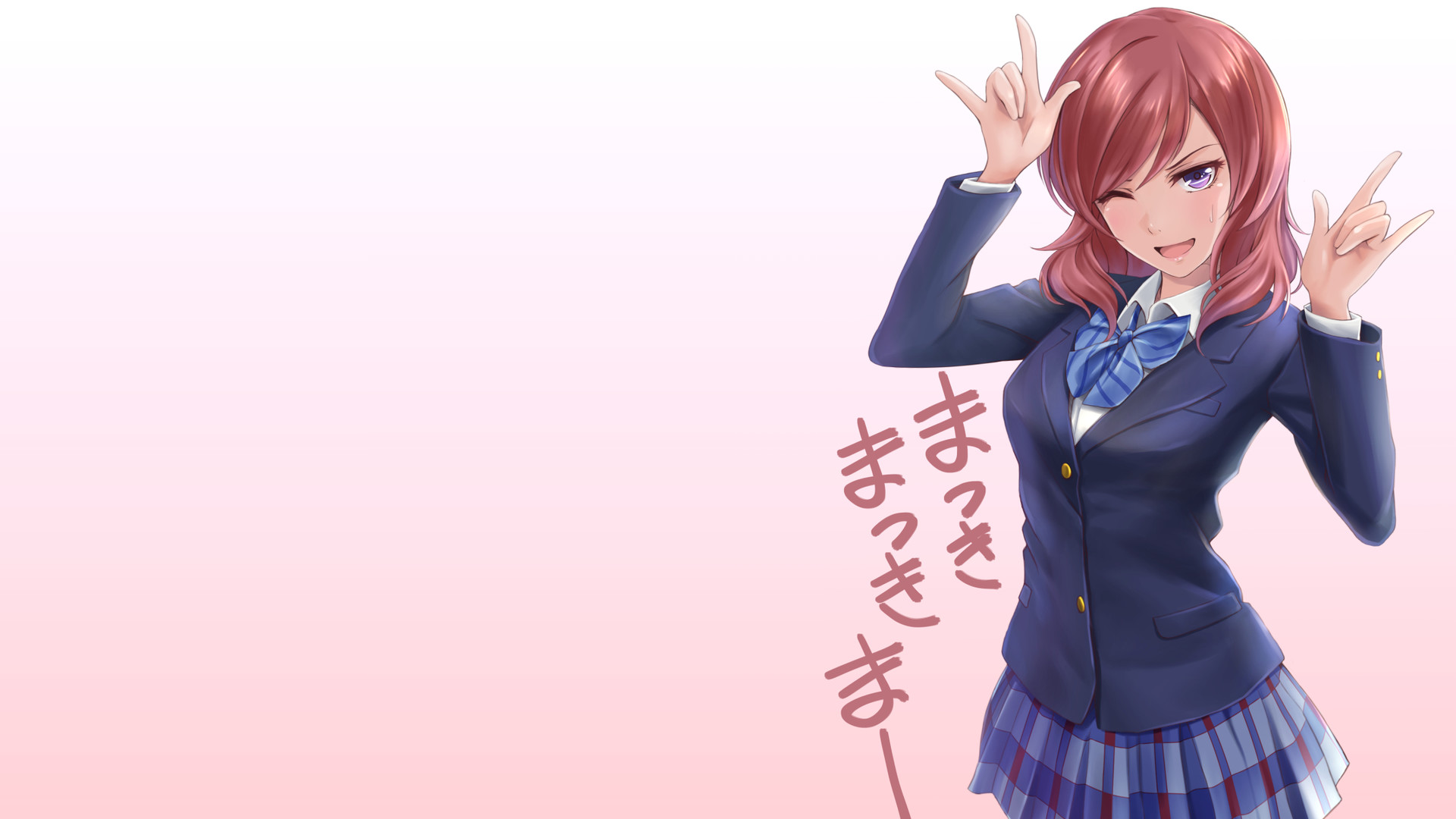 #Love Live!, #summer, #Nishikino Maki, #anime, #anime girls, wallpaper