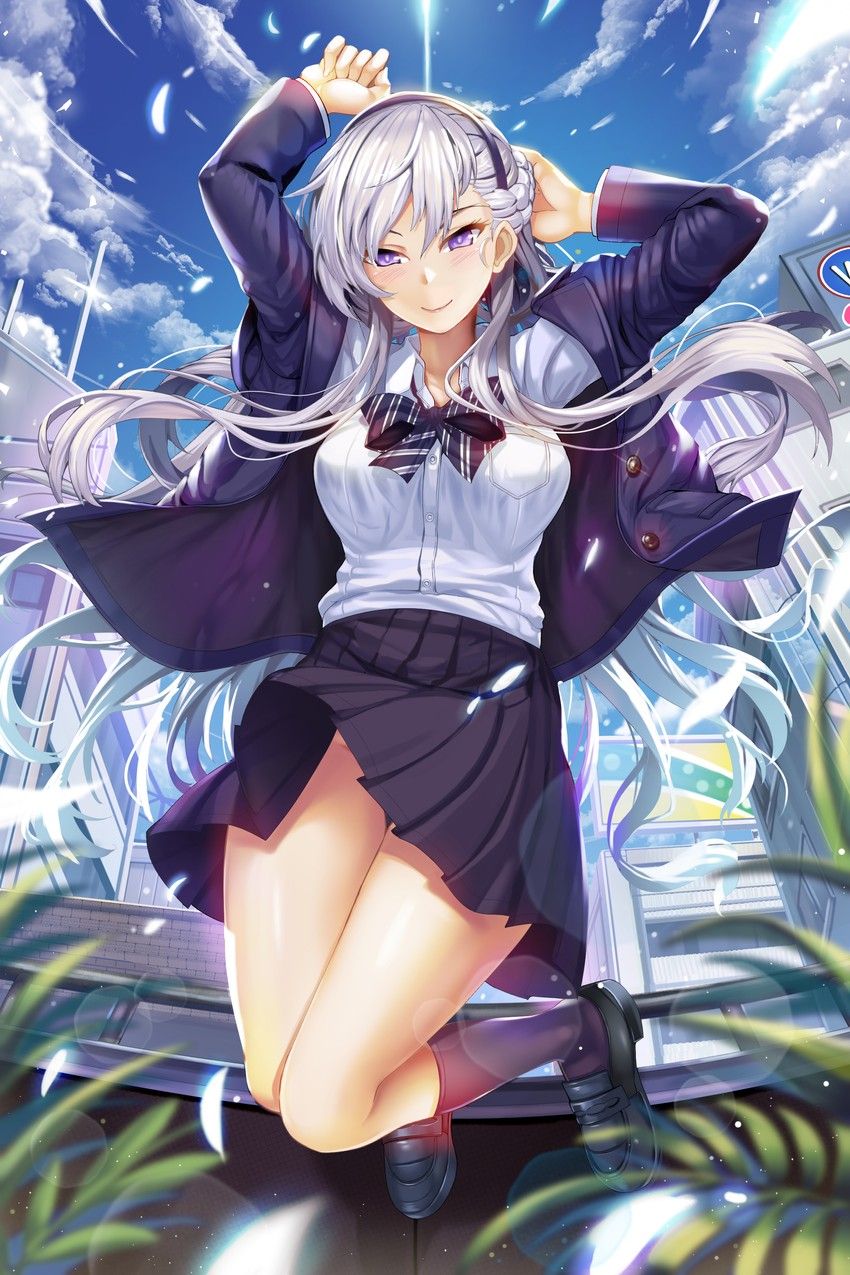 belfast (azur lane) drawn