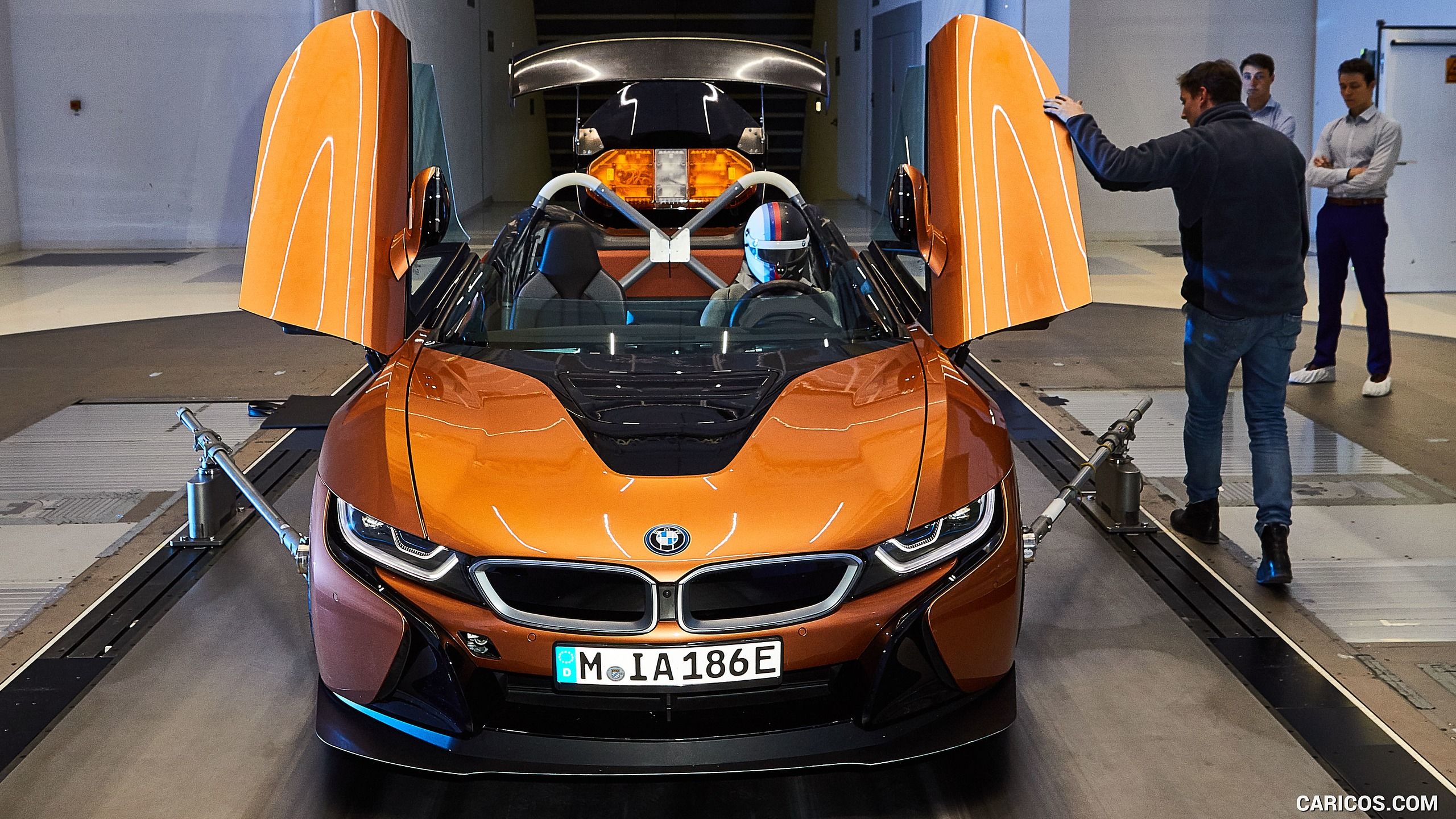BMW i8 Roadster Formula E Safety Car. HD Wallpaper