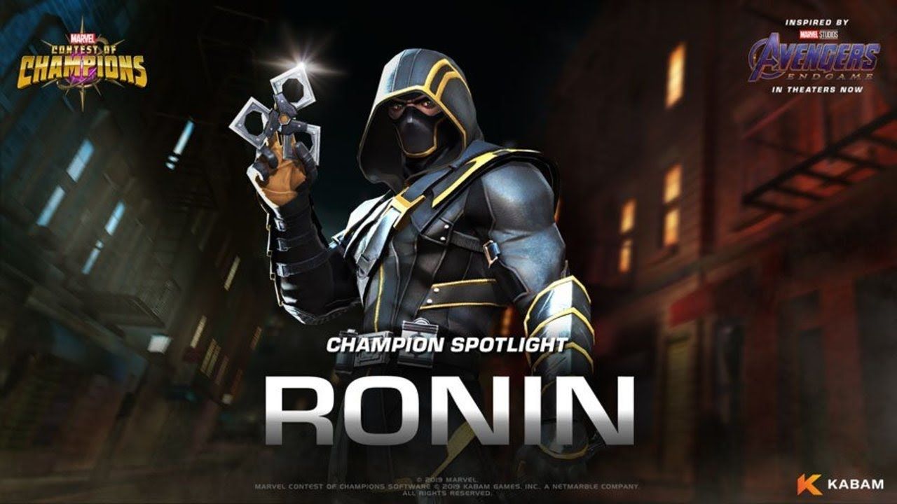 Avengers: Endgame's Ronin joins Marvel Contest of Champions