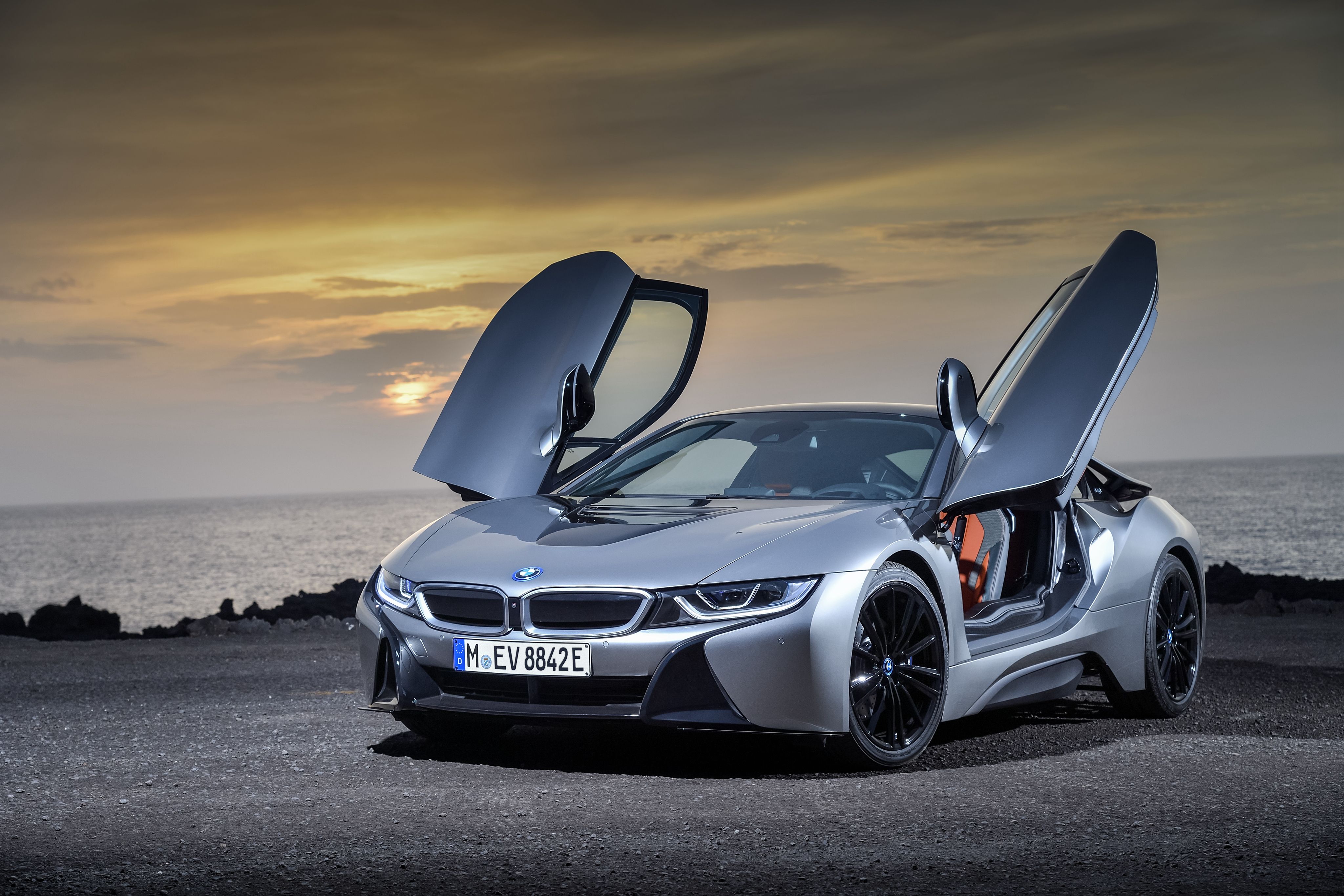 BMW i8 4K Wallpaper