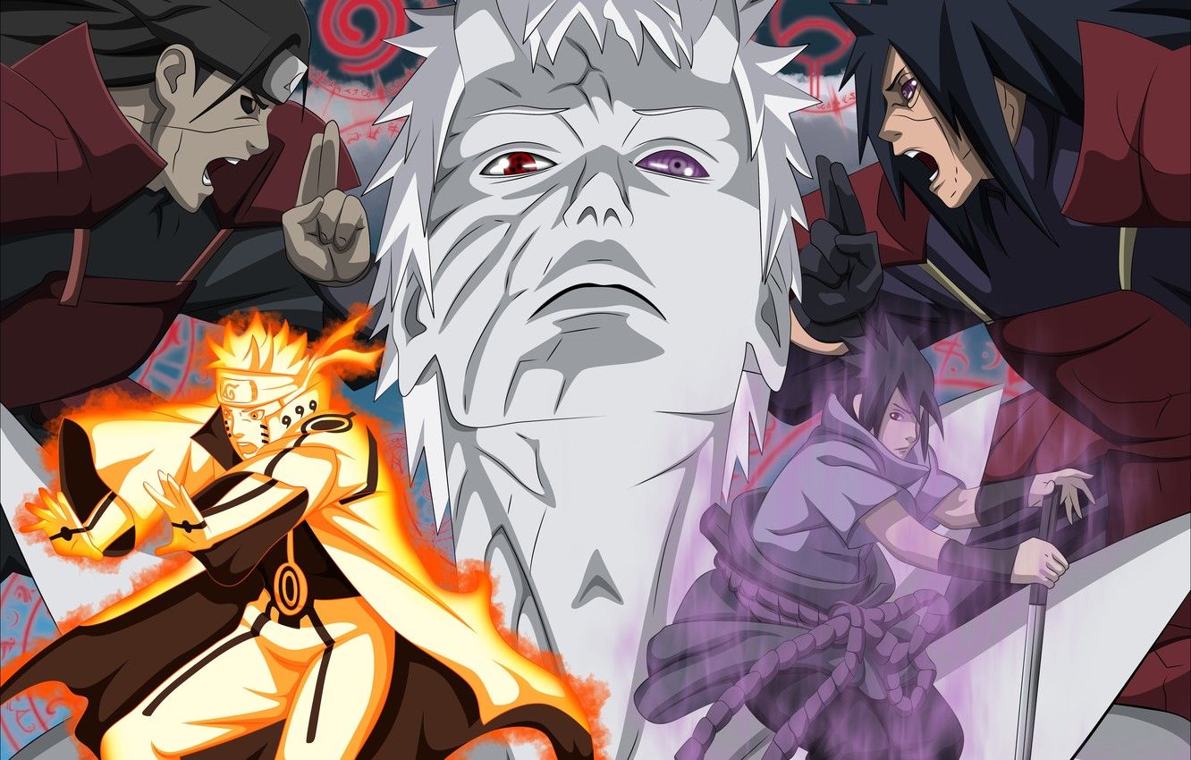 Wallpaper Naruto, Naruto, Akatsuki, Uzumaki Naruto, Tobi, Obito, Power Uchiha, Madara, The Uchiha clan, The Uchiha clan.Obito, Uchiha Madara, Naruto anime, Is Naruto.Manga, Hashirama Senju image for desktop, section сёнэн