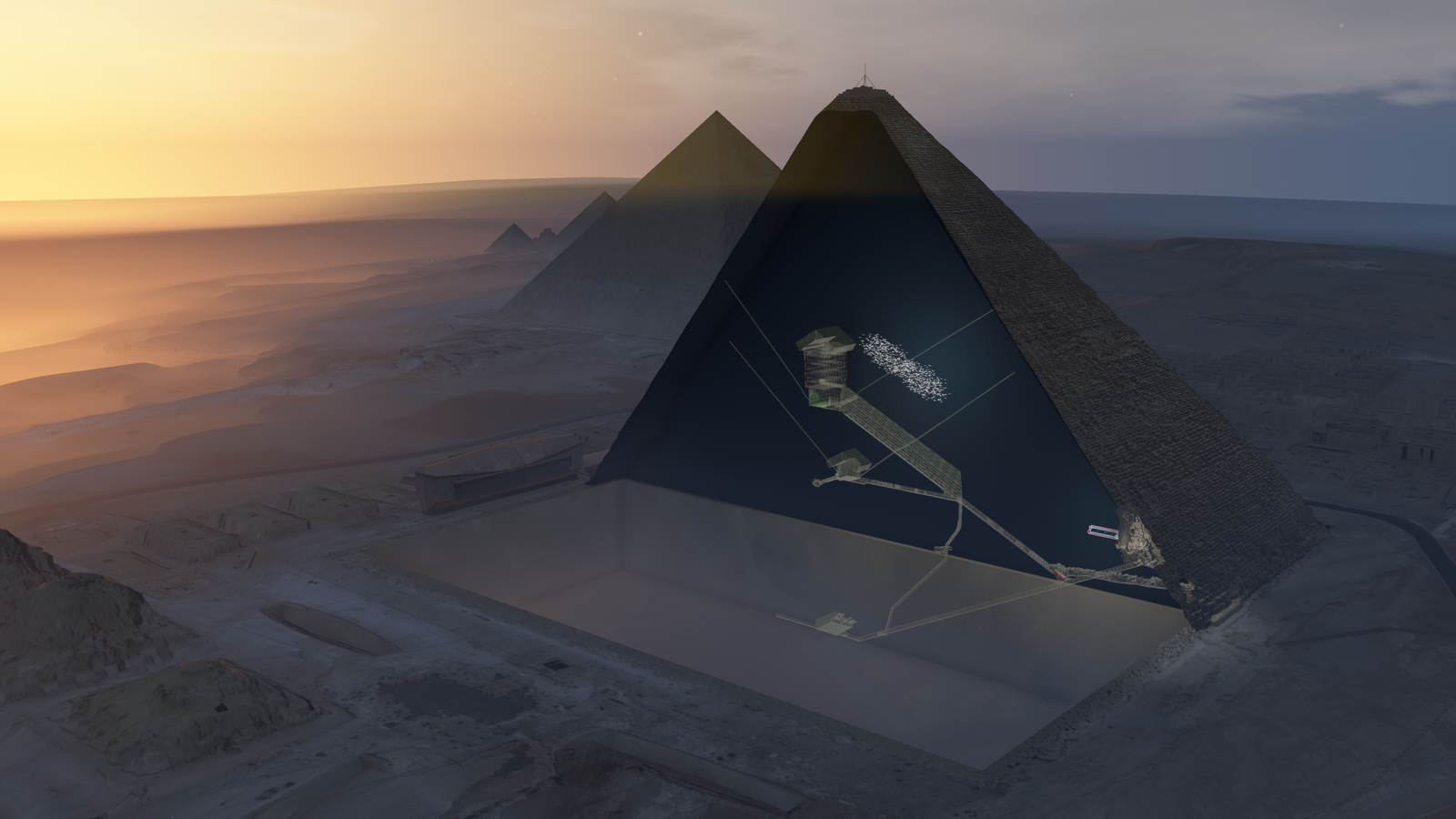 How Researchers Uncovered a Massive Void in the Great Pyramid of Giza