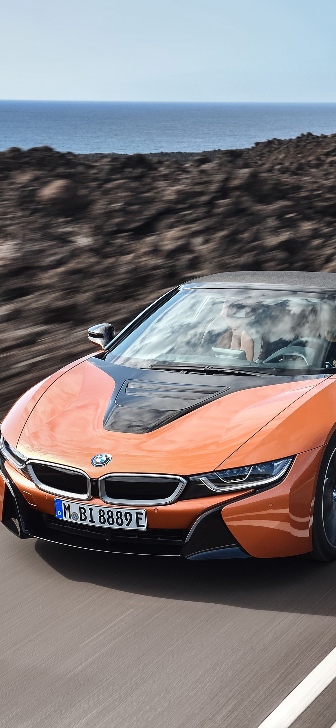 Bmw I8 Roadster iPhone XS, iPhone iPhone X HD 4k Wallpaper, Image, Background, Photo and Picture