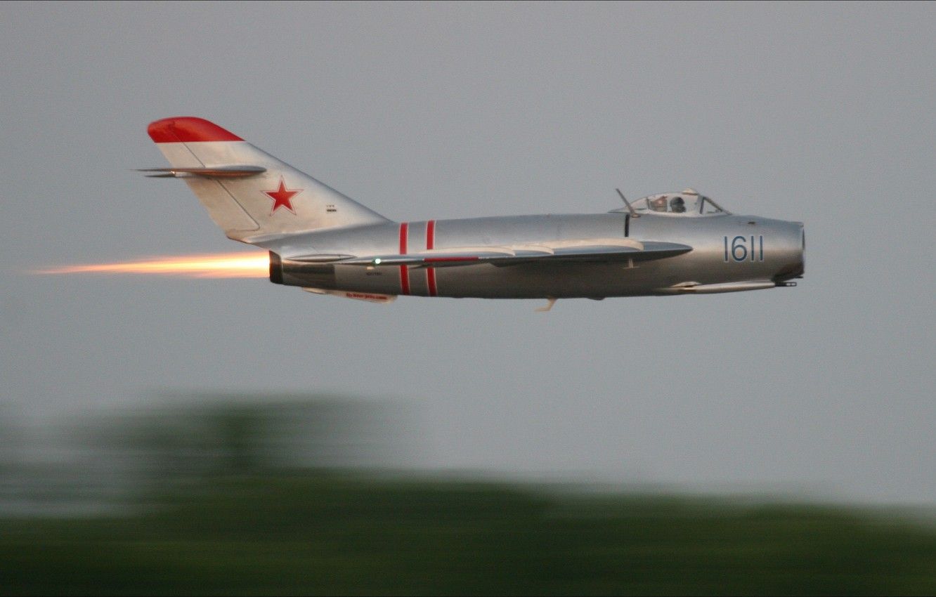 Wallpaper Aviation, Speed, Technique, The MiG 15 Image For Desktop, Section авиация