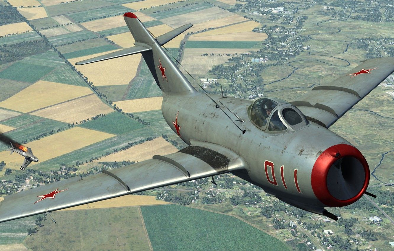 Wallpaper KB MiG, Frontline Fighter, MiG 15 Bis Image For Desktop, Section авиация