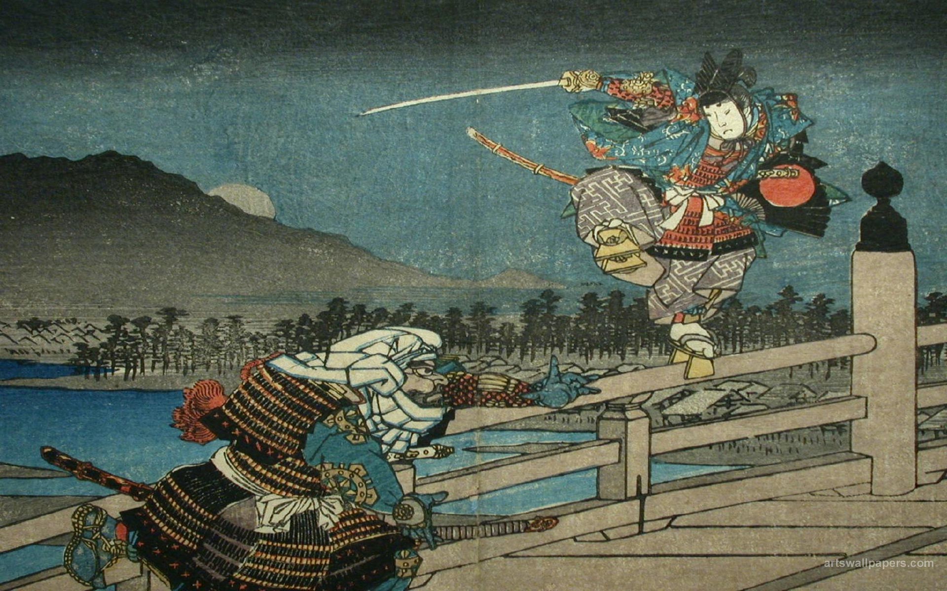 Samurai Art Wallpaper