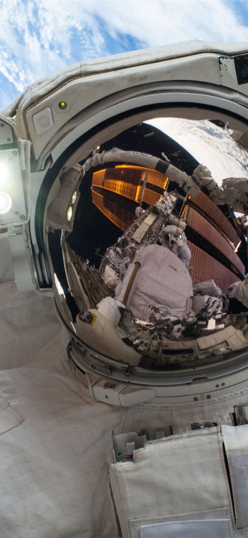 NASA Astronaut In The Space 1080x1920 IPhone 8 7 6 6S Plus Wallpaper, Background, Picture, Image