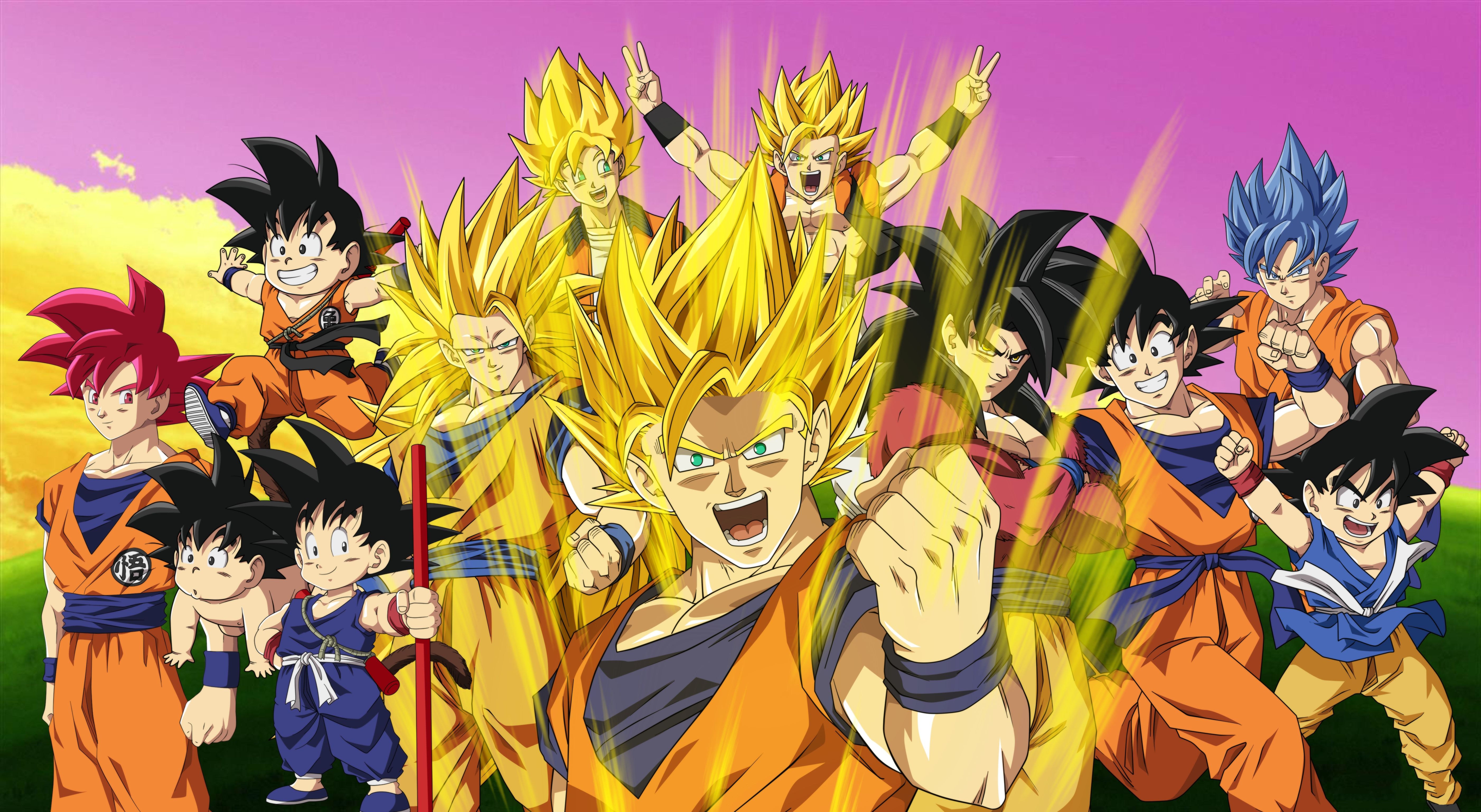 New animated Ultra SSJ Goku as a dynamic wallpaper  rDragonballLegends
