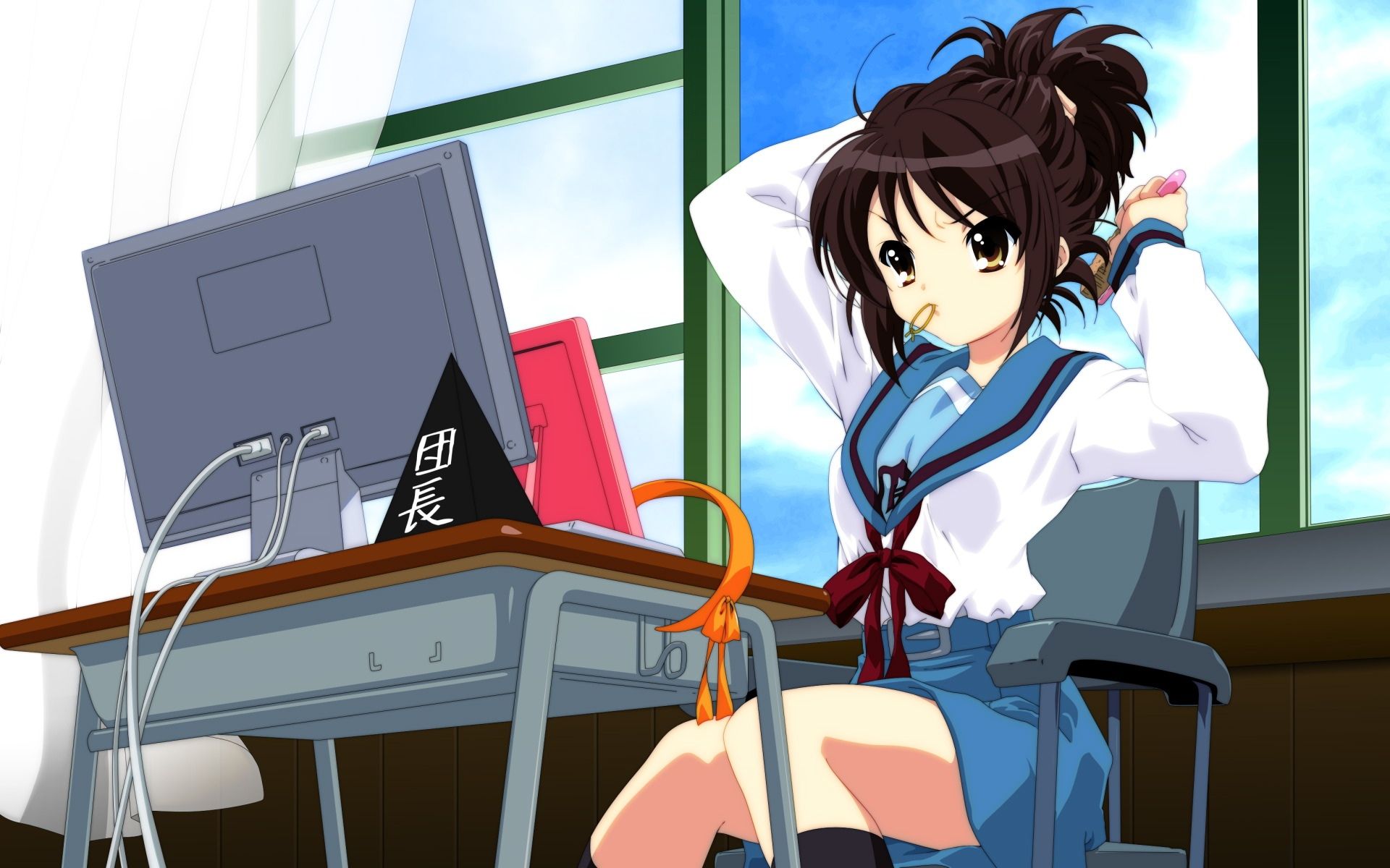 Anime Tech Hacker Girl