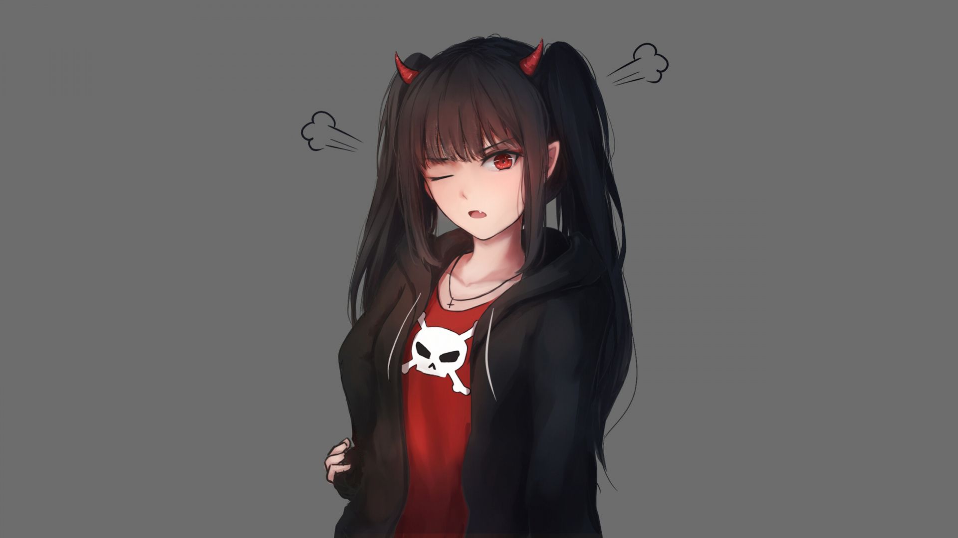 Demon Girl Anime Wallpaper