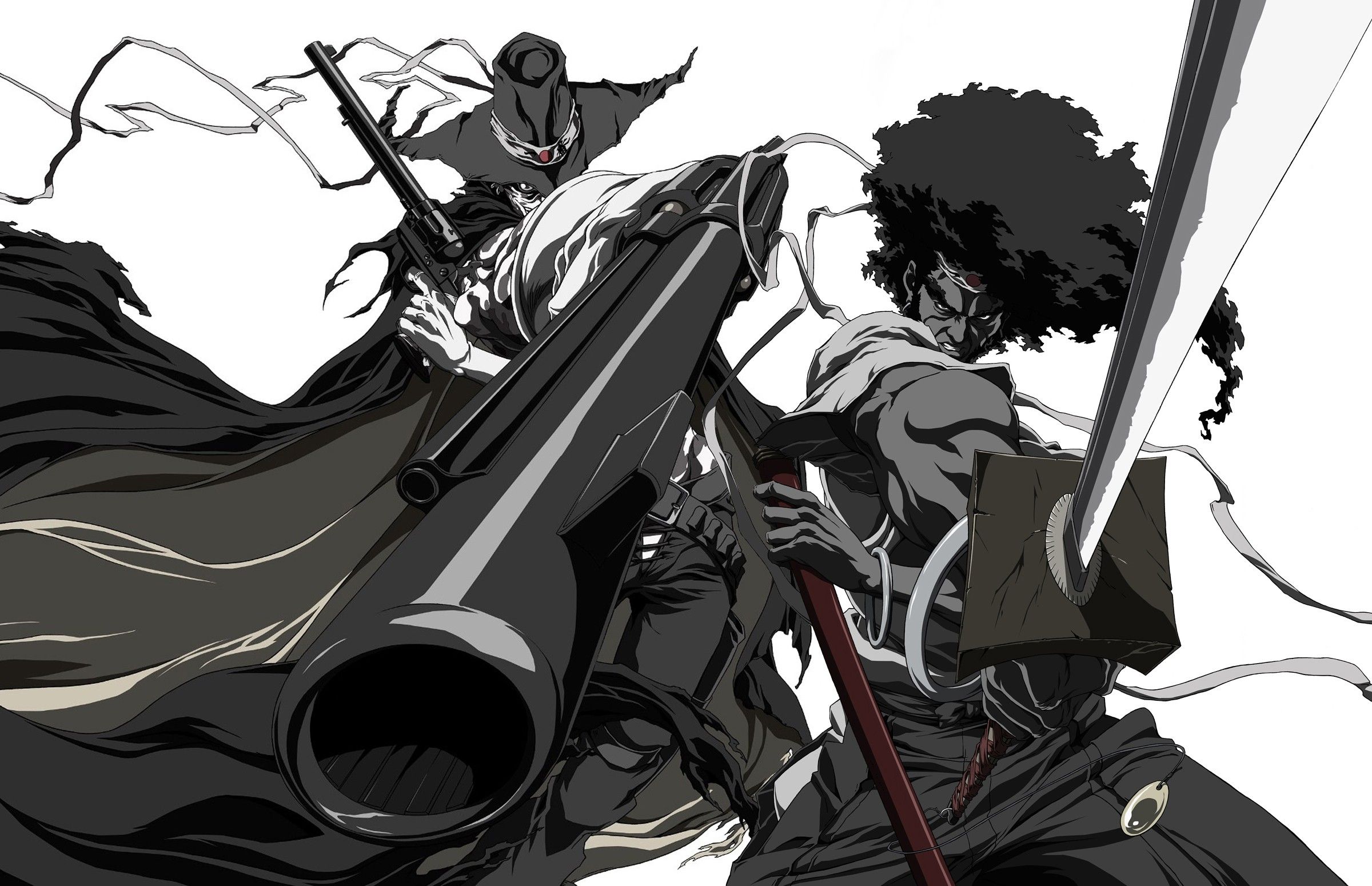 Afro & Justice vs Kenshin Himura & Shishio Makoto