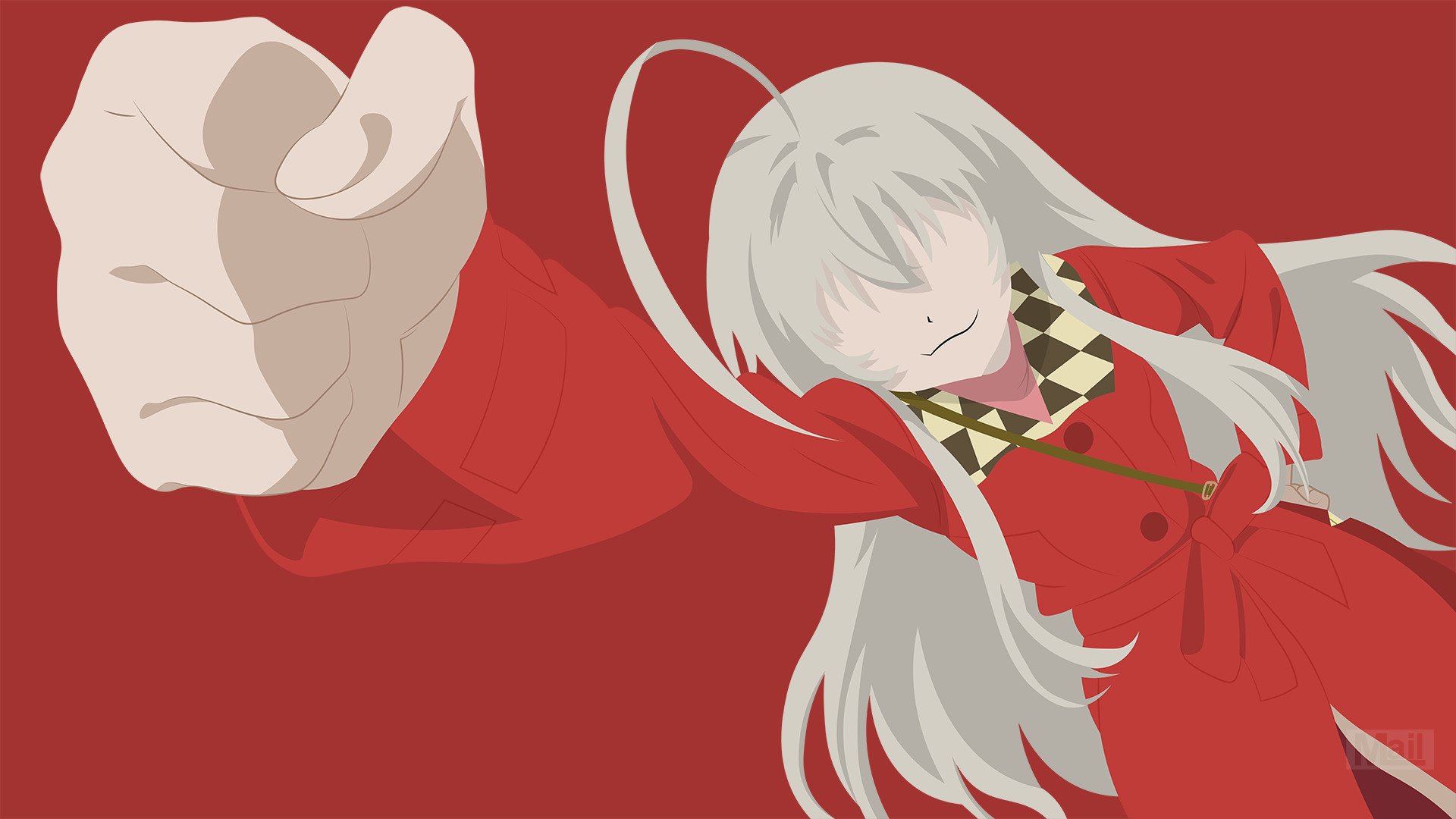 Anime Minimalist Wallpaper. Anime, Art, Minimalist wallpaper