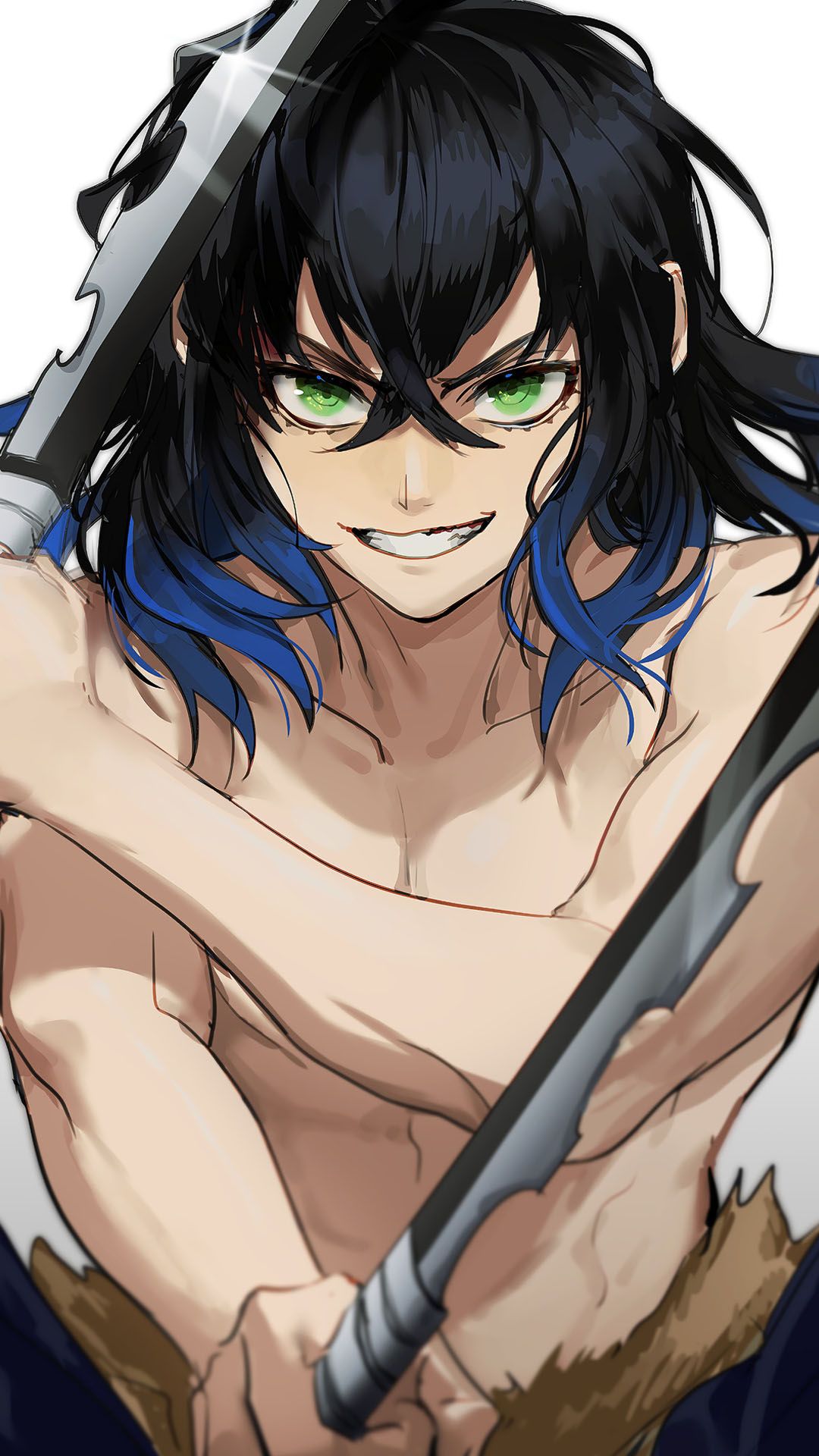 Inosuke Hashibira Demon Slayer Wallpaper 4k Ultra anda 8K