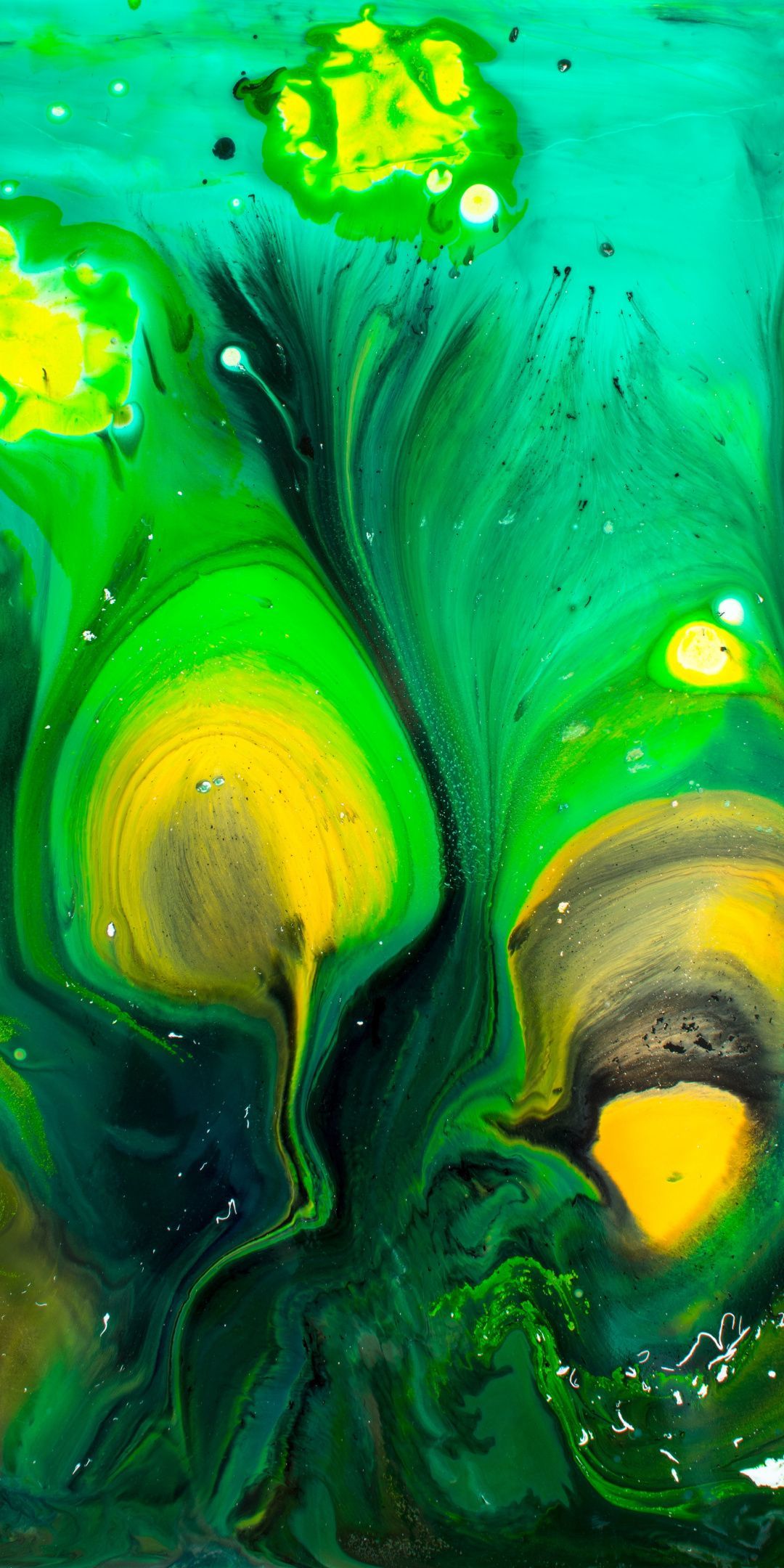 Surface, paint, drips, green, 1080x2160 wallpaper. Artistic wallpaper, Abstract iphone wallpaper, Abstract wallpaper