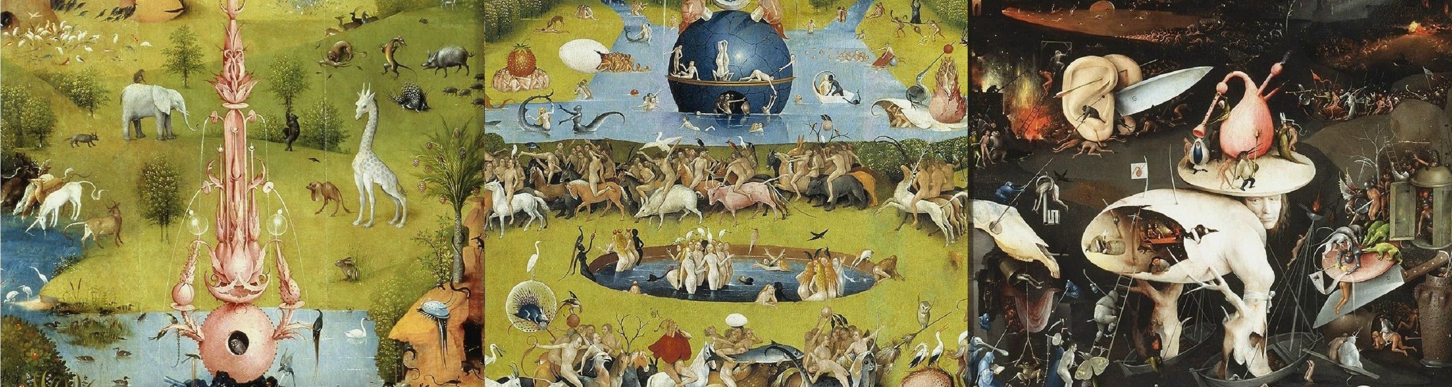 Hieronymus Bosch, The Garden Of Earthly Delights [773x2896] (For Three Monitor Desktops)