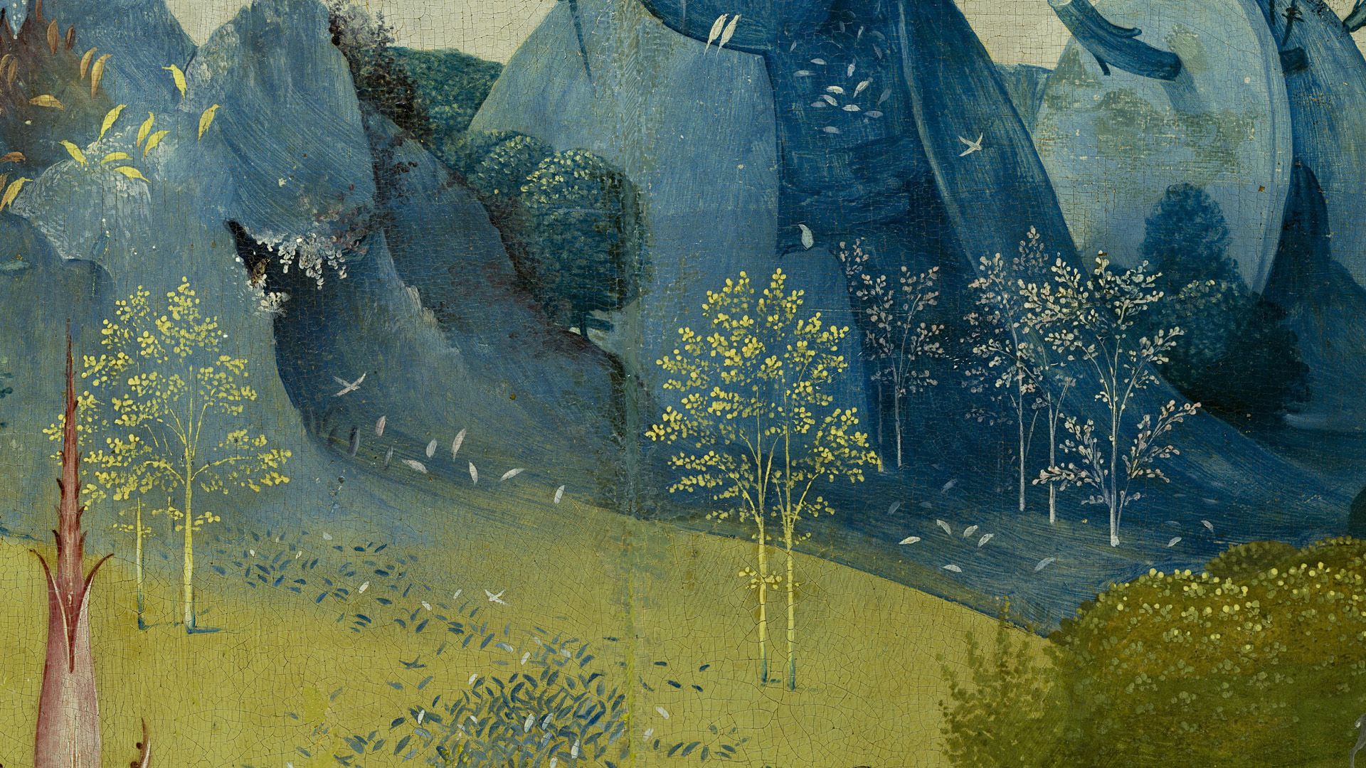 Hieronymus Bosch Landscape Painting