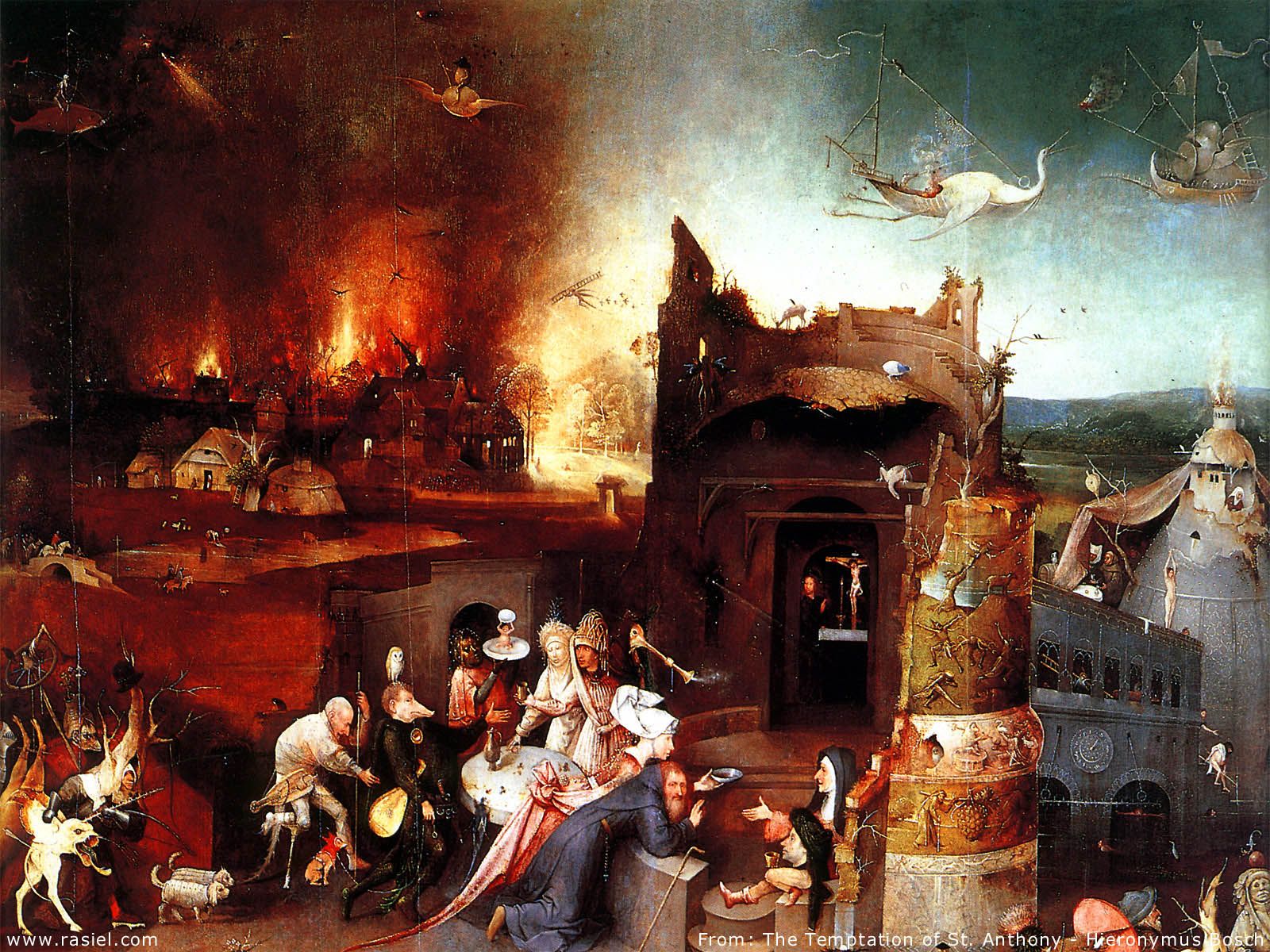 Hieronymus Bosch Paradise And Hell
