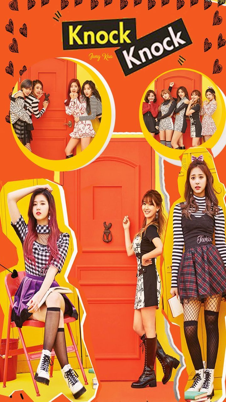 Wallpaper Knock Knock Twice. Twice, Twice kpop, Kpop girls