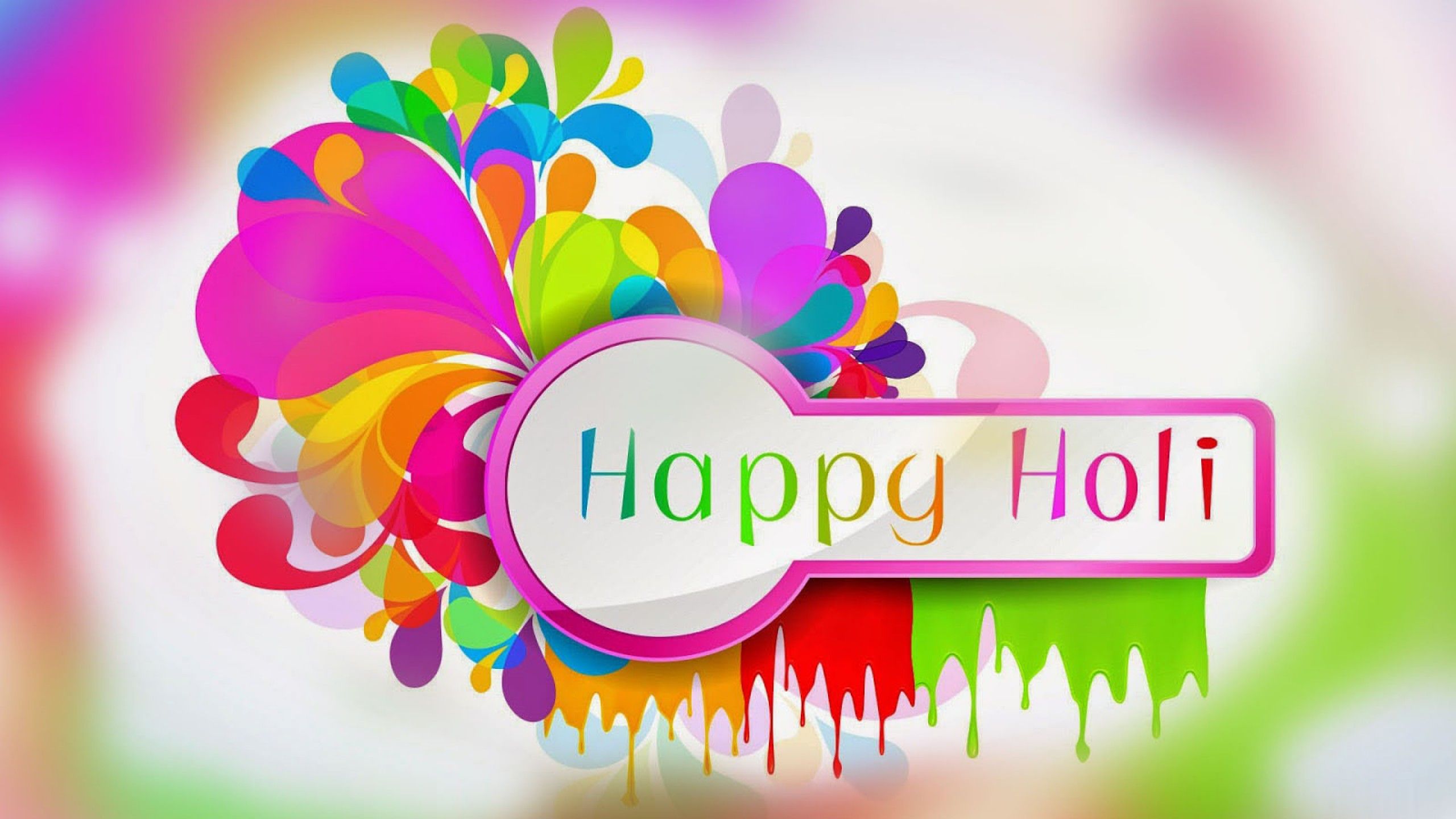 Happy Holi 2018 multi color holi festival wallpaper HD photo
