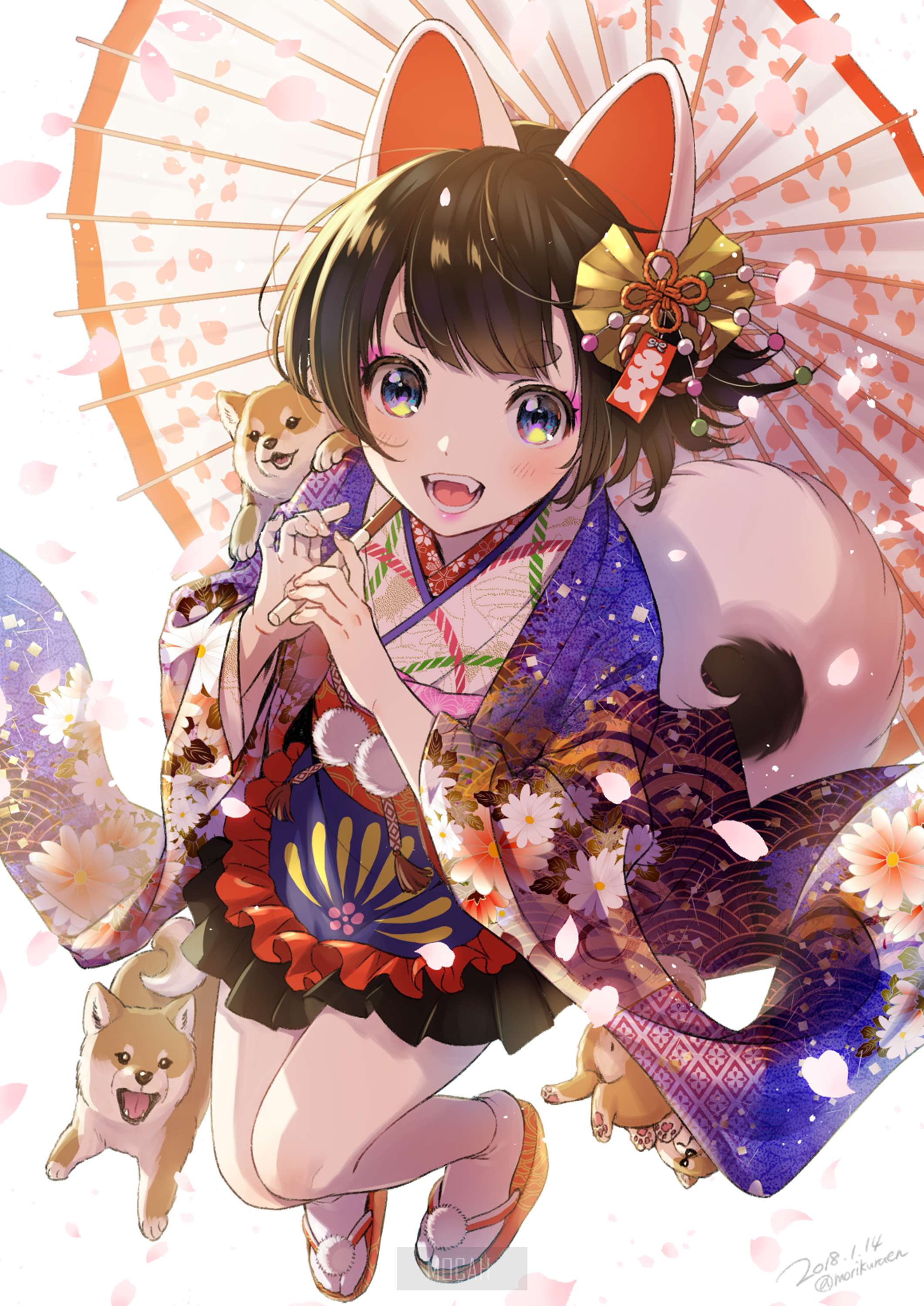 anime girl for phones HD wallpaper, Background