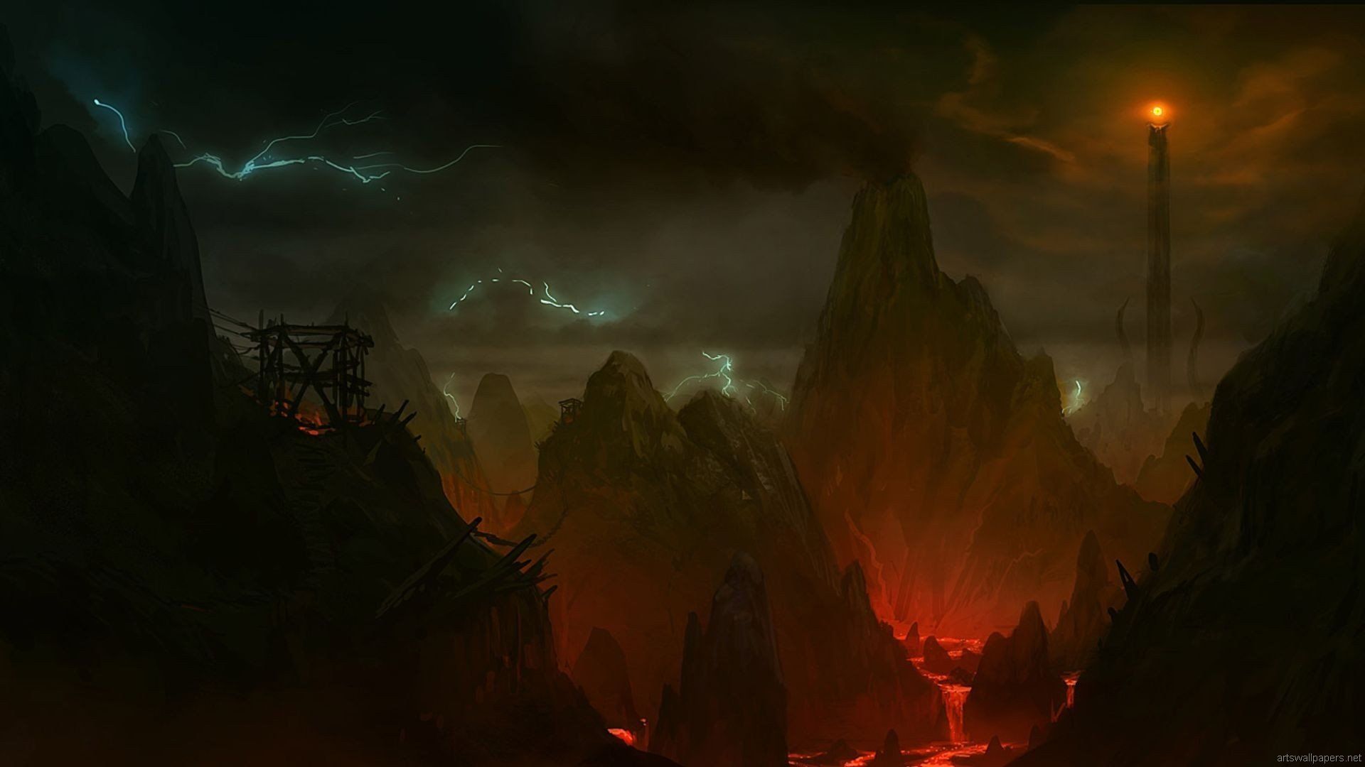 Barad-dûr Wallpapers - Wallpaper Cave