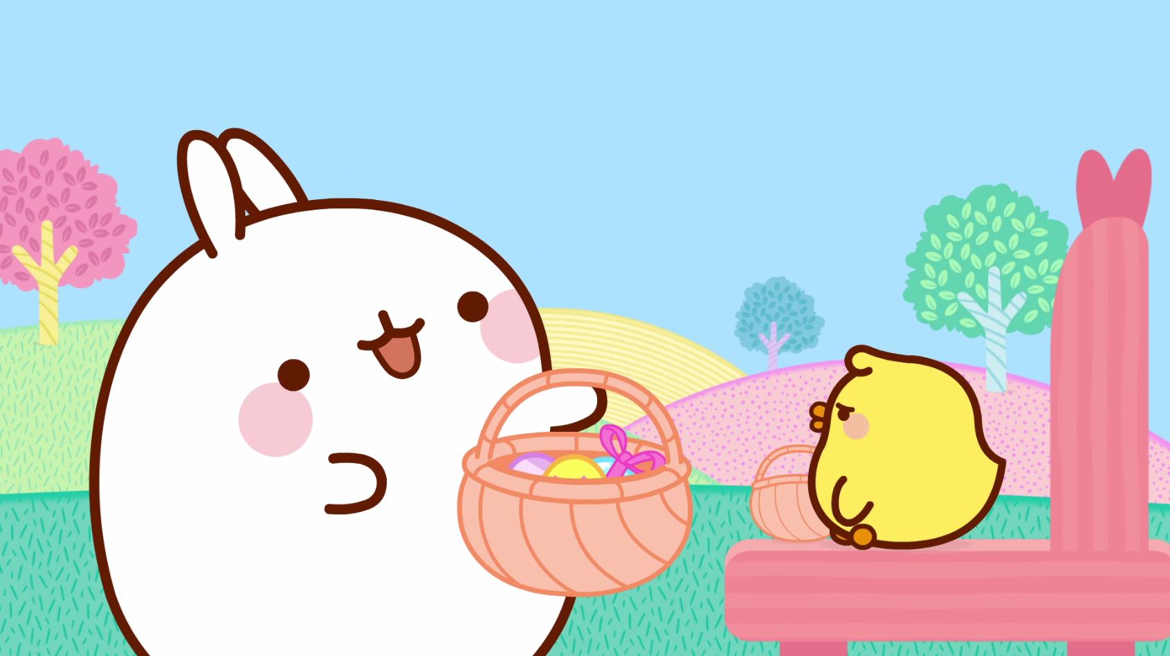 Molang Easter Wallpapers - Wallpaper Cave