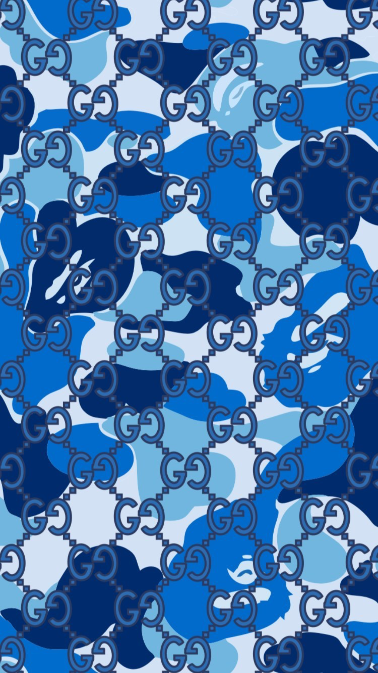 Blue Gucci Wallpaper Free Blue Gucci Background