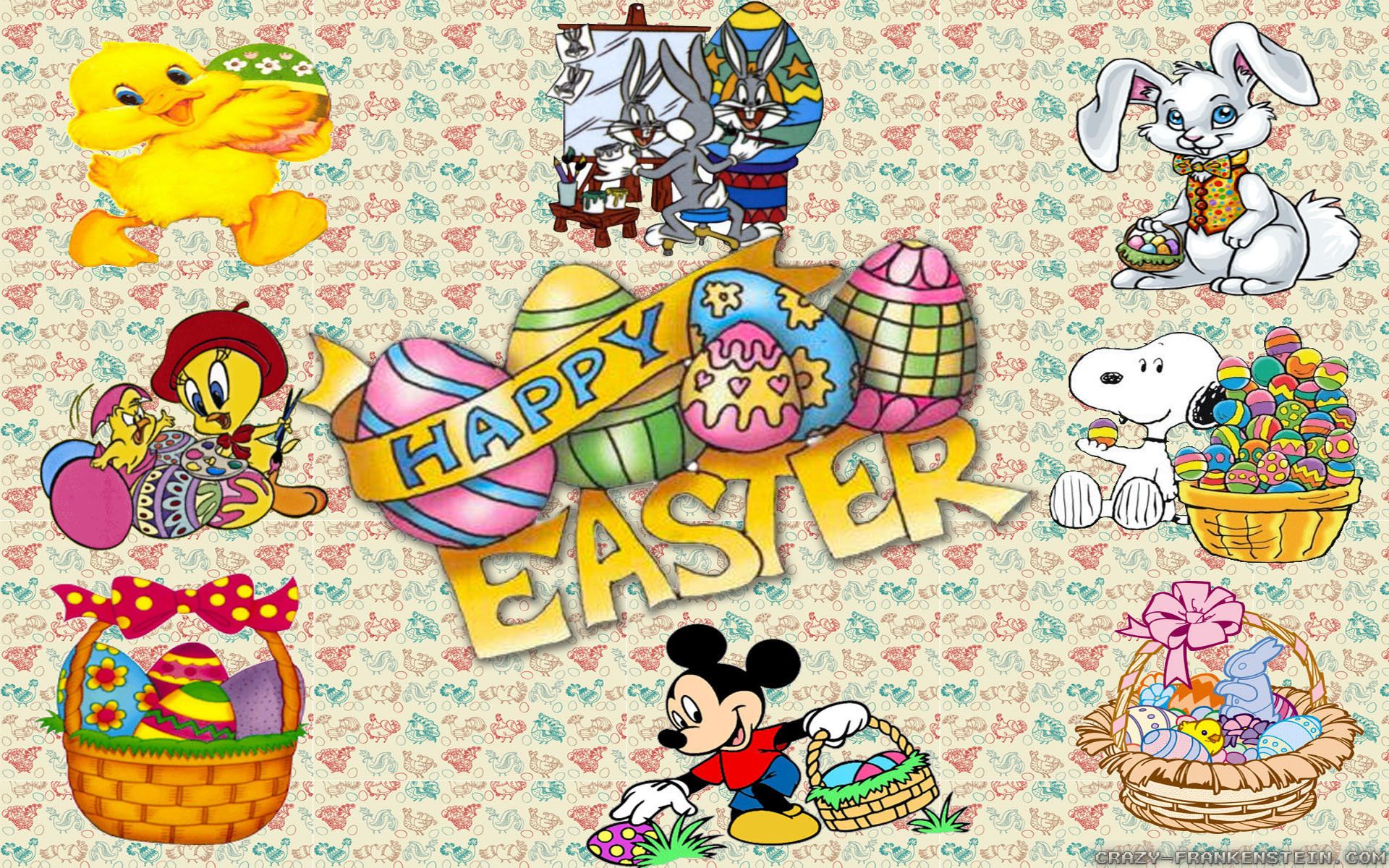 Hello Kitty Easter Wallpaper background picture