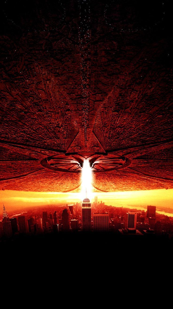 Independence Day (1996) Phone Wallpaper. Moviemania. Independence day poster, Iconic movie posters, Movie posters