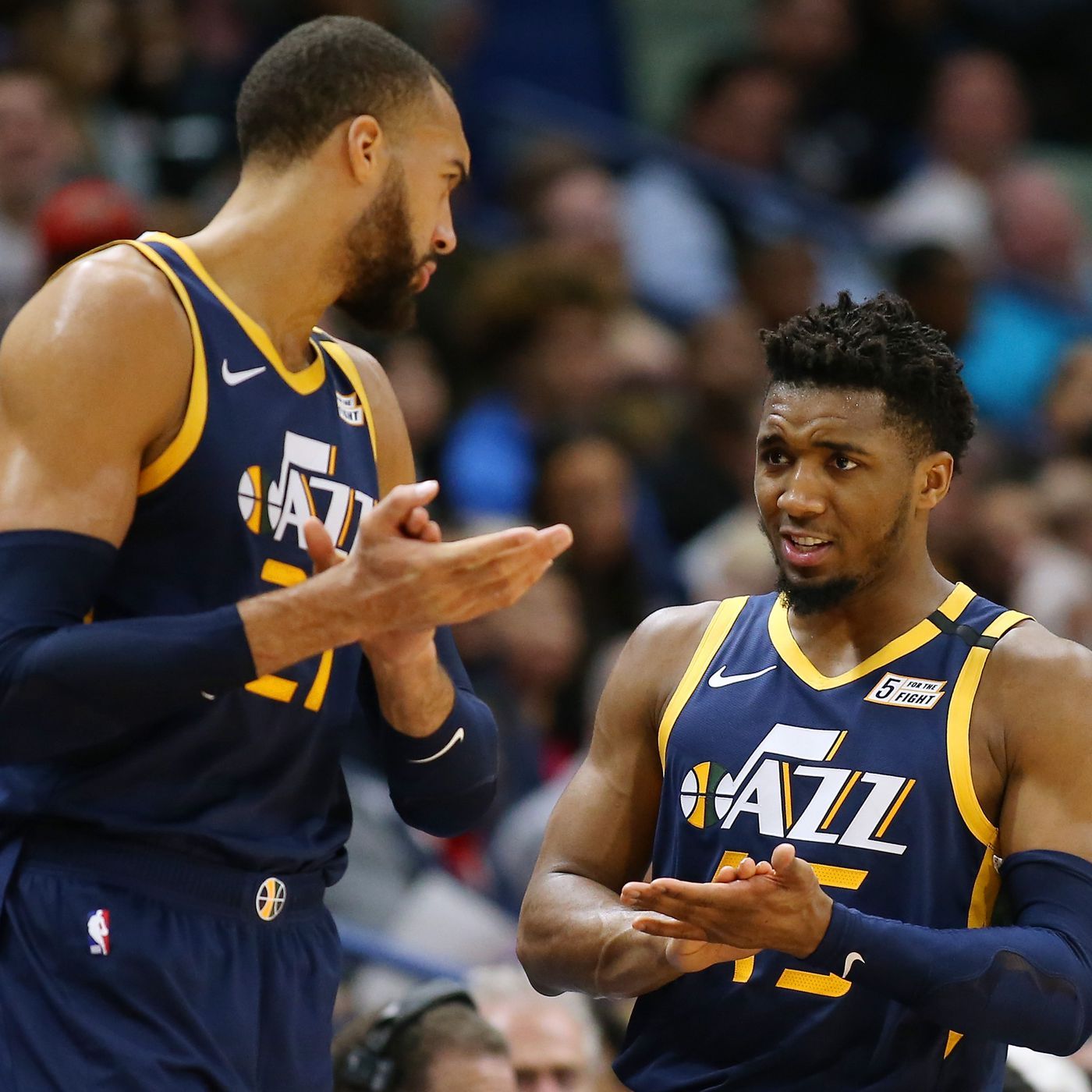 Rudy Gobert and Donovan Mitchell are not BFFs, and that's okay