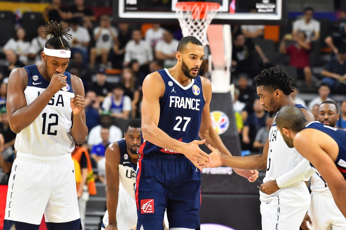 Rudy Gobert and France knock Donovan Mitchell, Team USA out of World Cup medal contention
