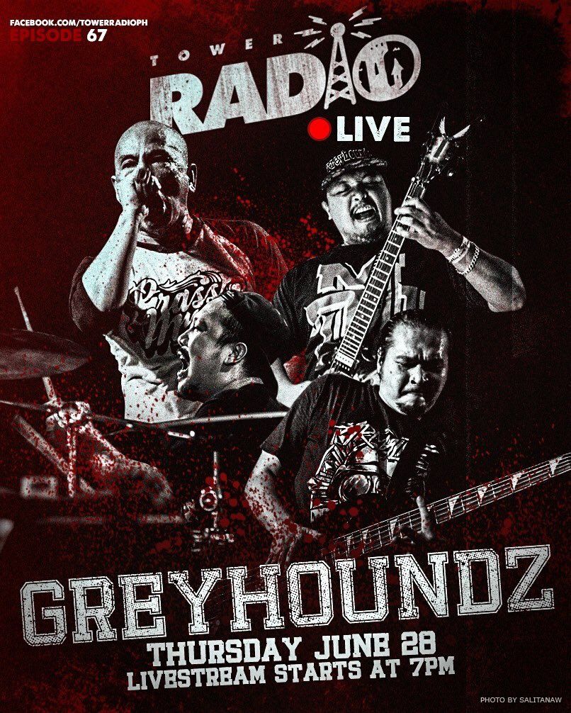 Reg Rubio - #greyhoundz sa #towerradio this thursday 06.28.18 at 7pm. Game!