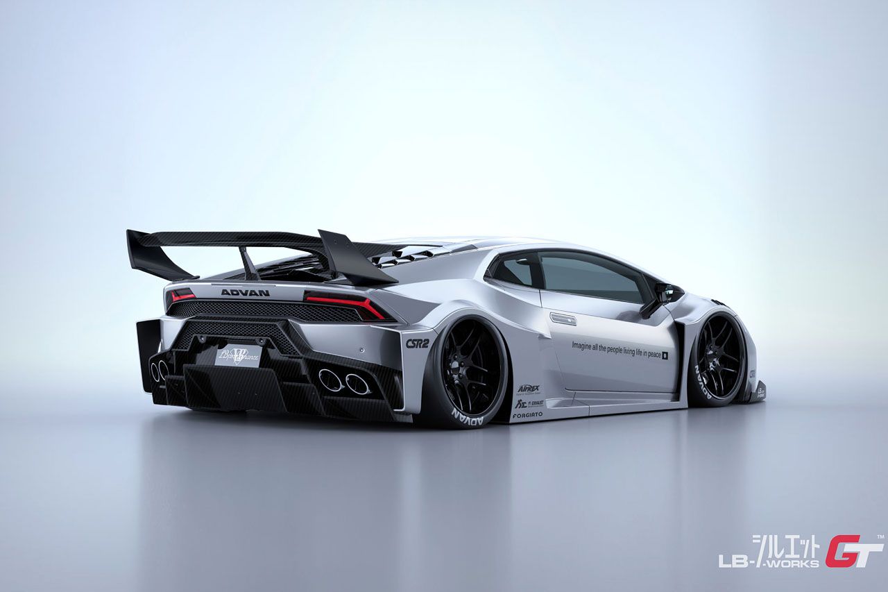 LB Silhouette Works Huracan GT By Liberty Walk STORY On LamboCARS.com