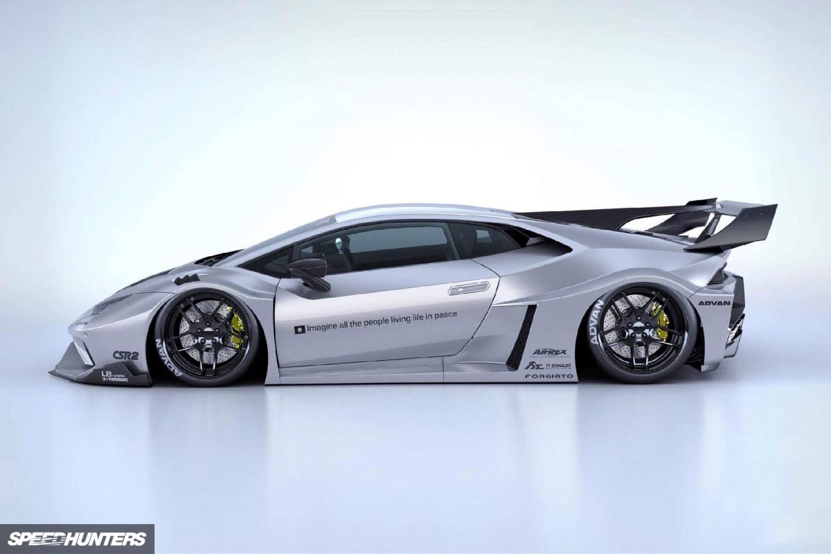 Without Rivets: The New LB Silhouette WORKS GT Huracán