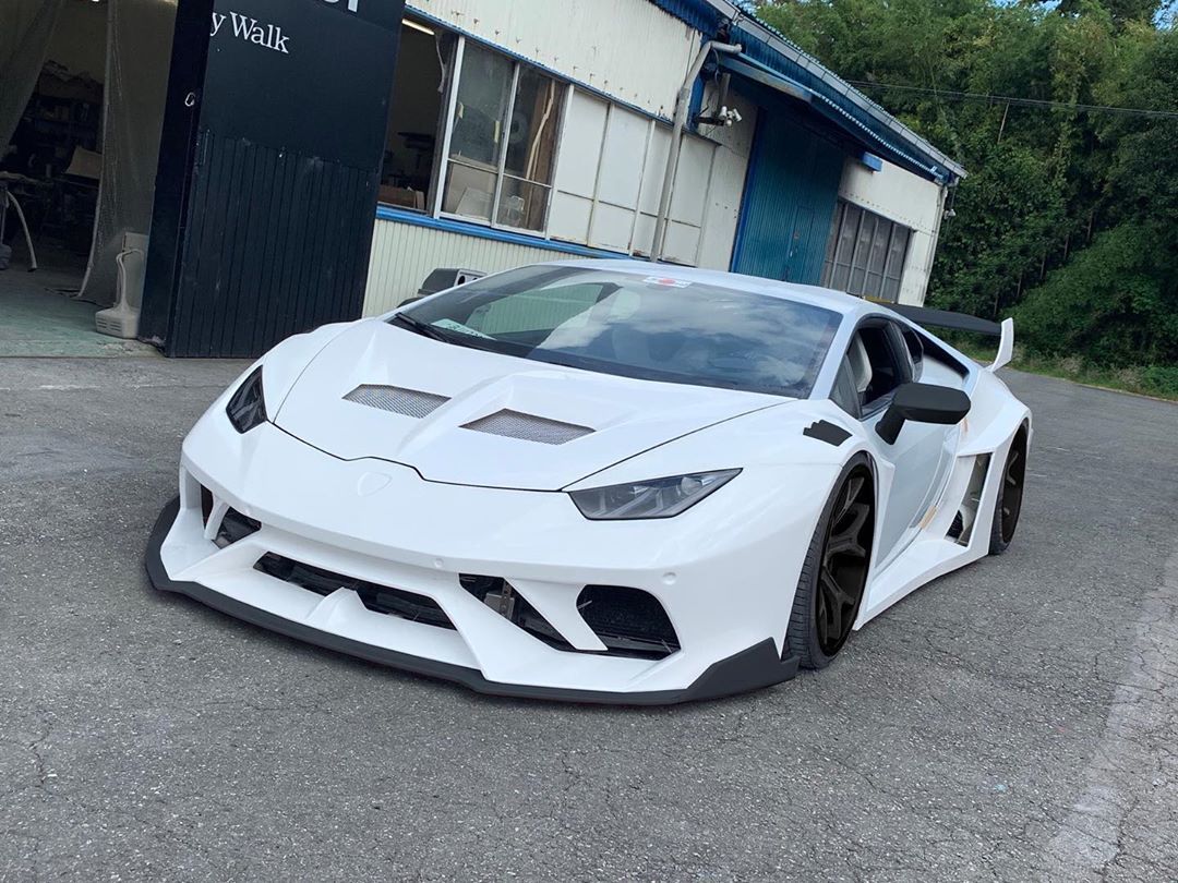 Liberty Walk Lamborghini Huracan GT Looks So Wide, Kit Costs Supra Money