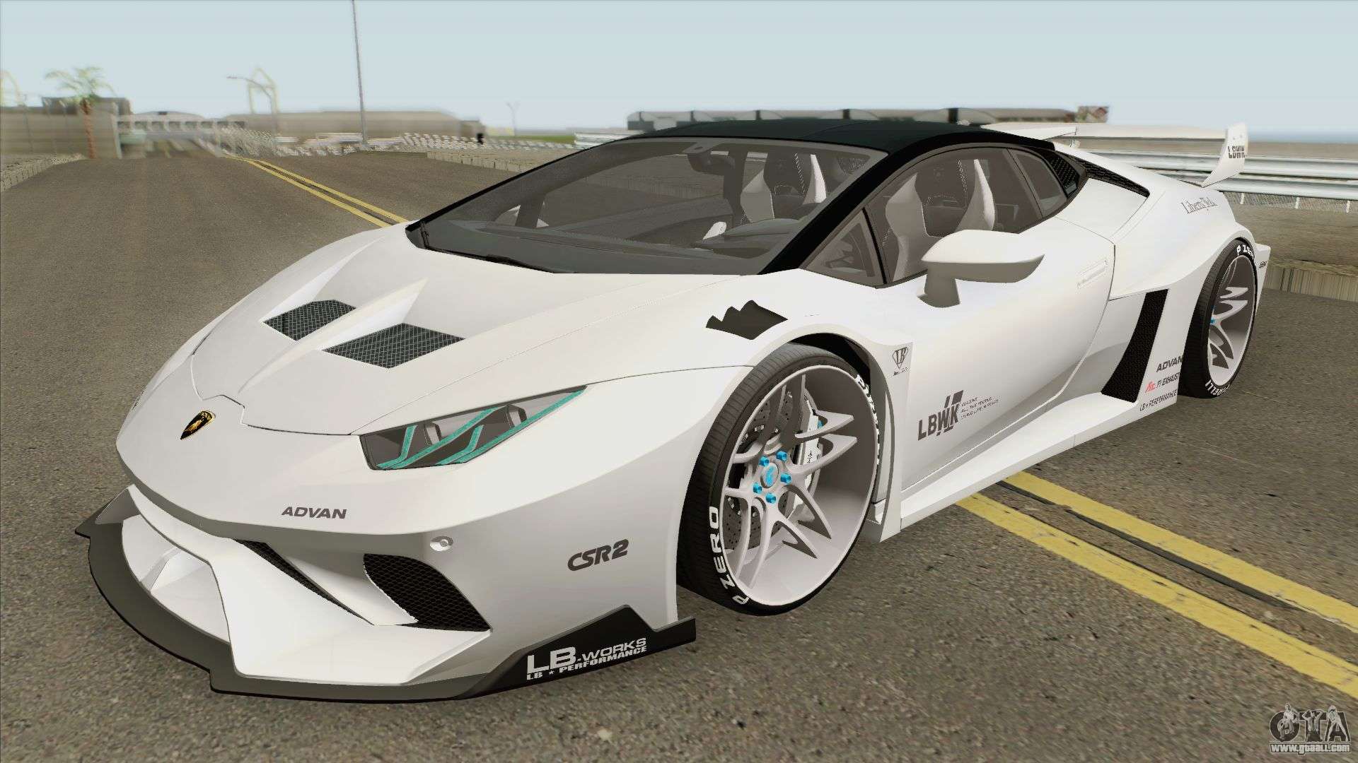 Lamborghini Huracan LP610 4 (LB Silhouette) For GTA San Andreas