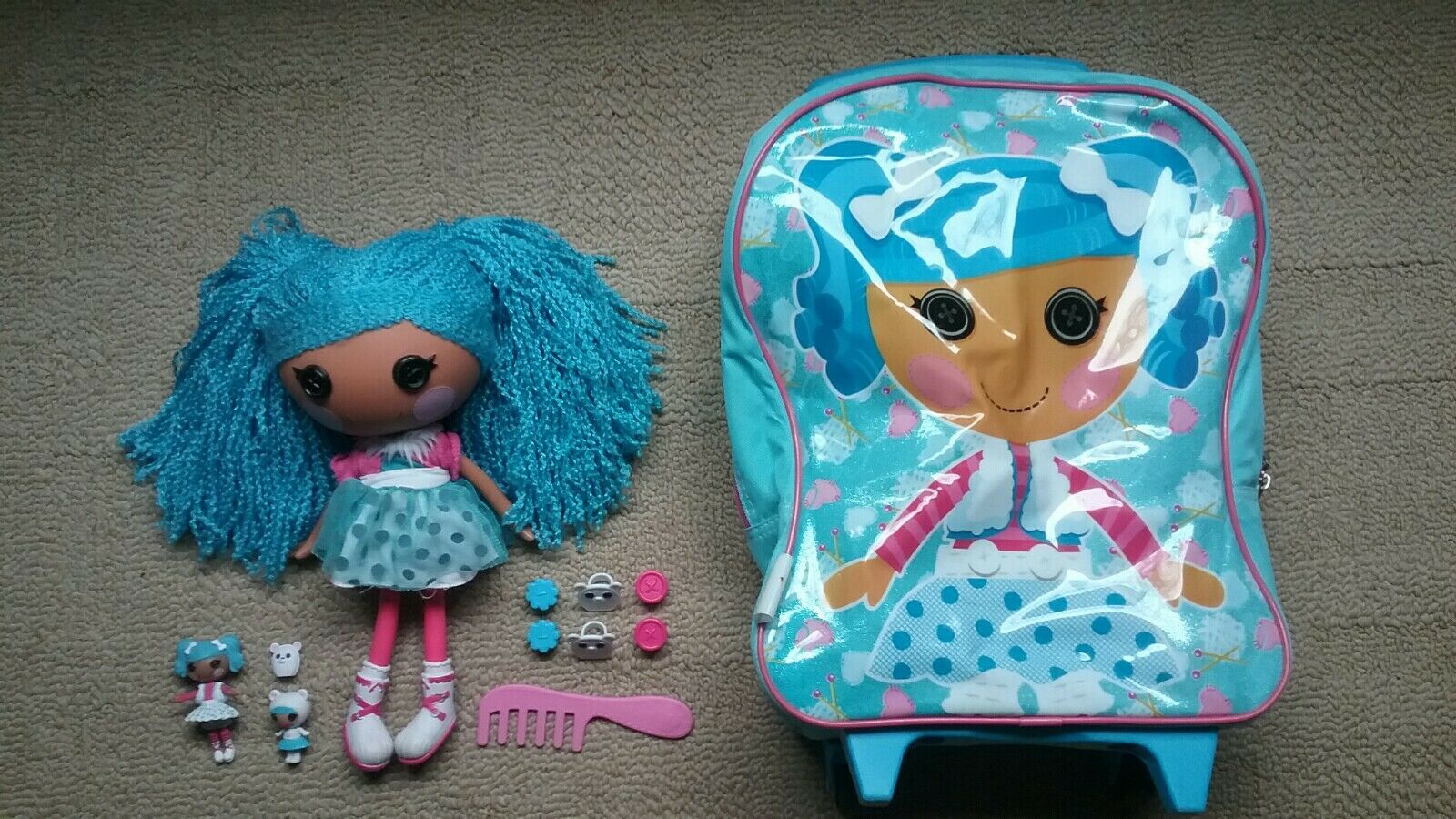 Lalaloopsy Mittens Winter Suitcase Full Size Doll Hair Wallpaper & Background Download