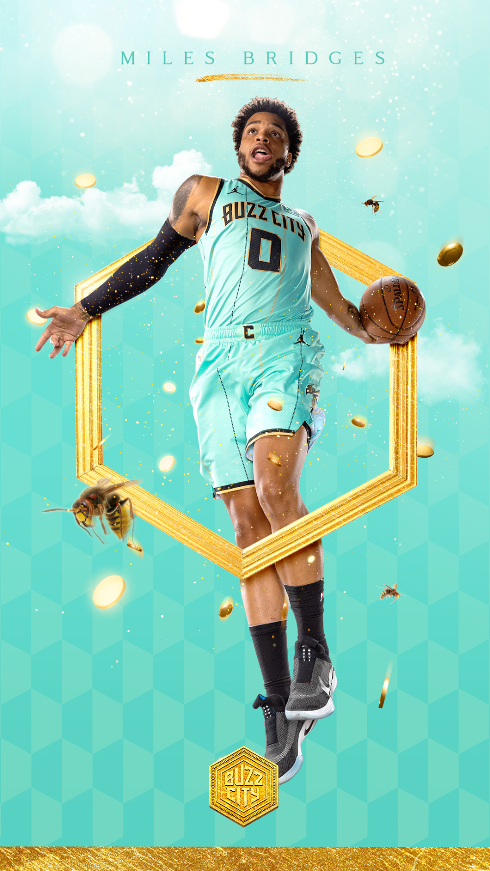 Charlotte Hornets. Sports graphics, Basketball design, Soccer inspiration