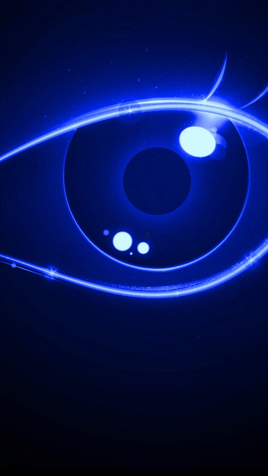 Blue Neon i Phones Wallpaper Phone Wallpaper HD