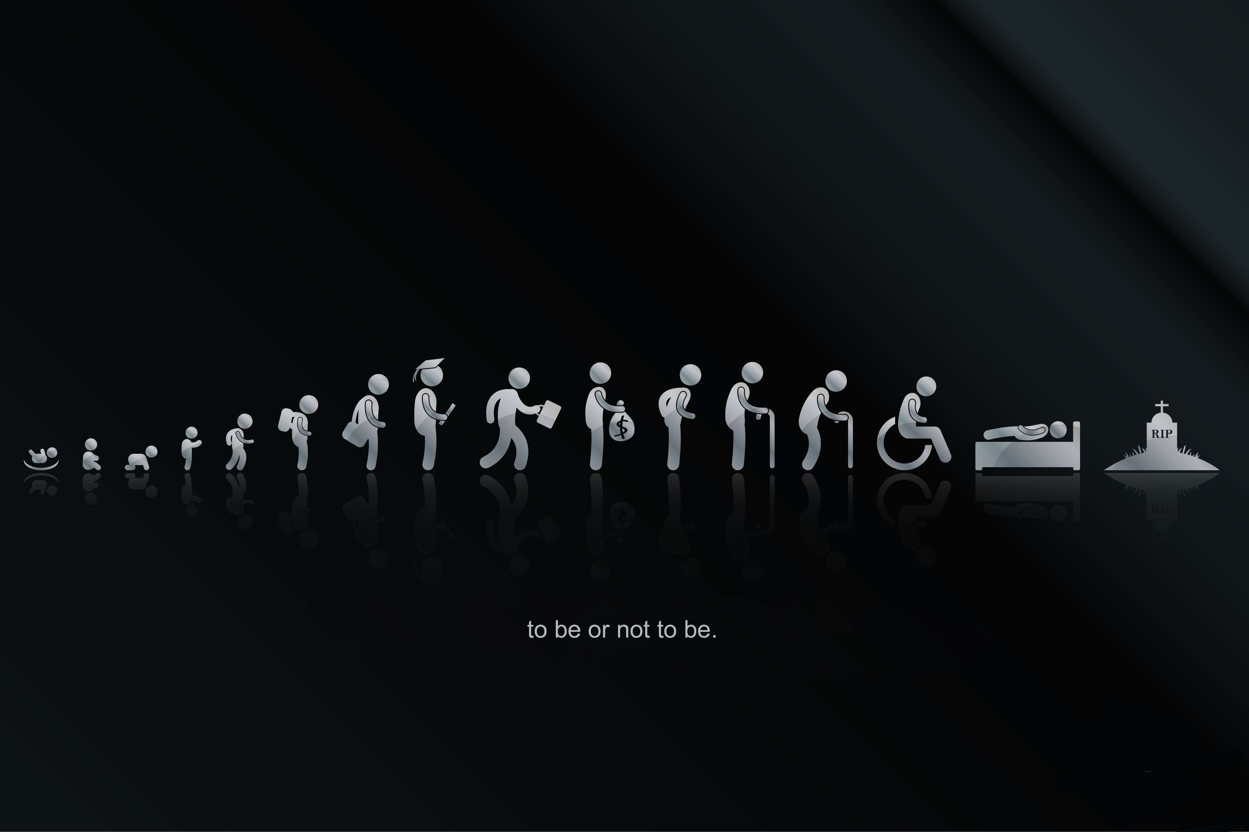 Black Life Quotes Wallpaper