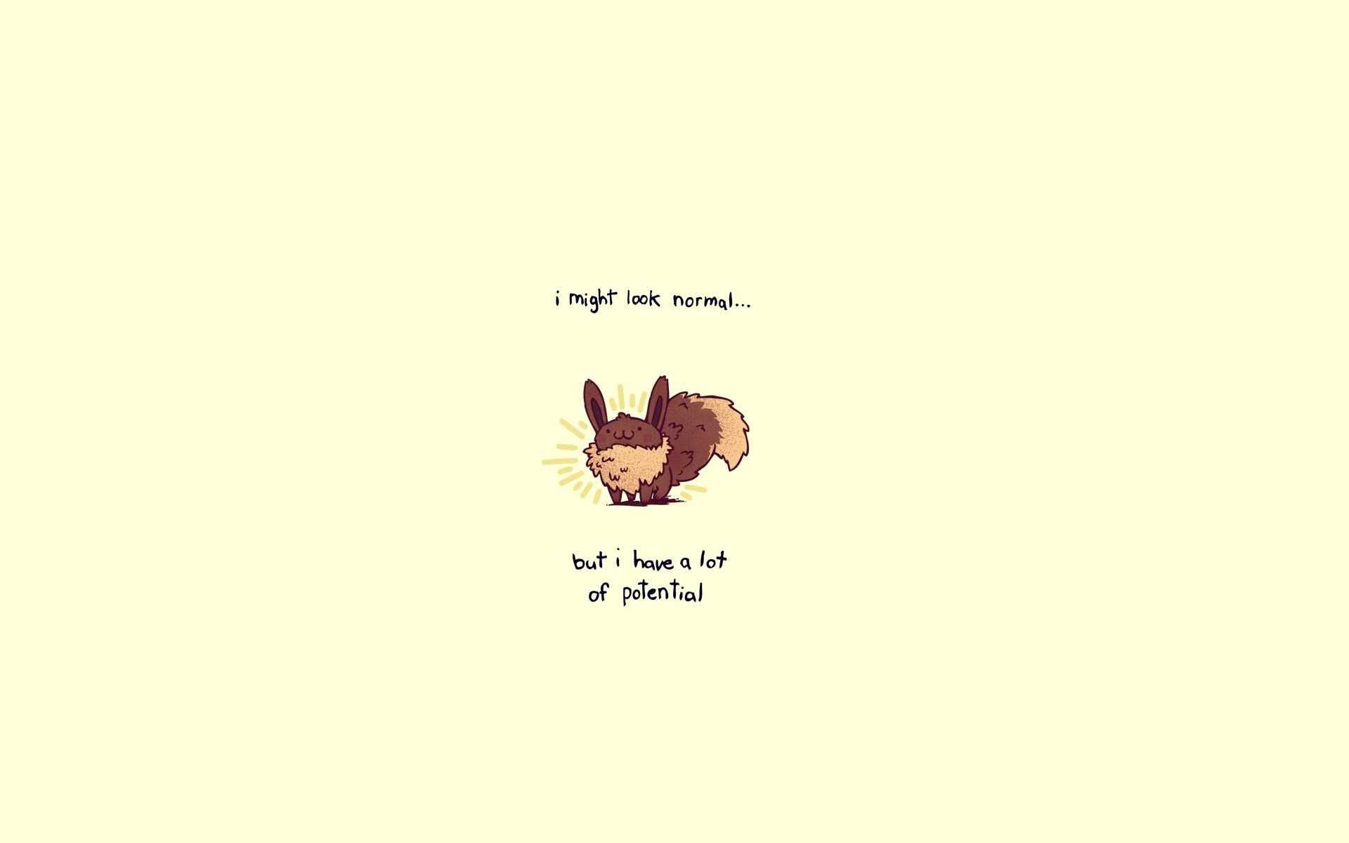 pokemon minimalistic animals humor quotes simple background 1920x1200 wallpaper