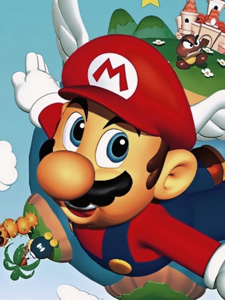 Download Super Mario 8K Phone Wallpaper